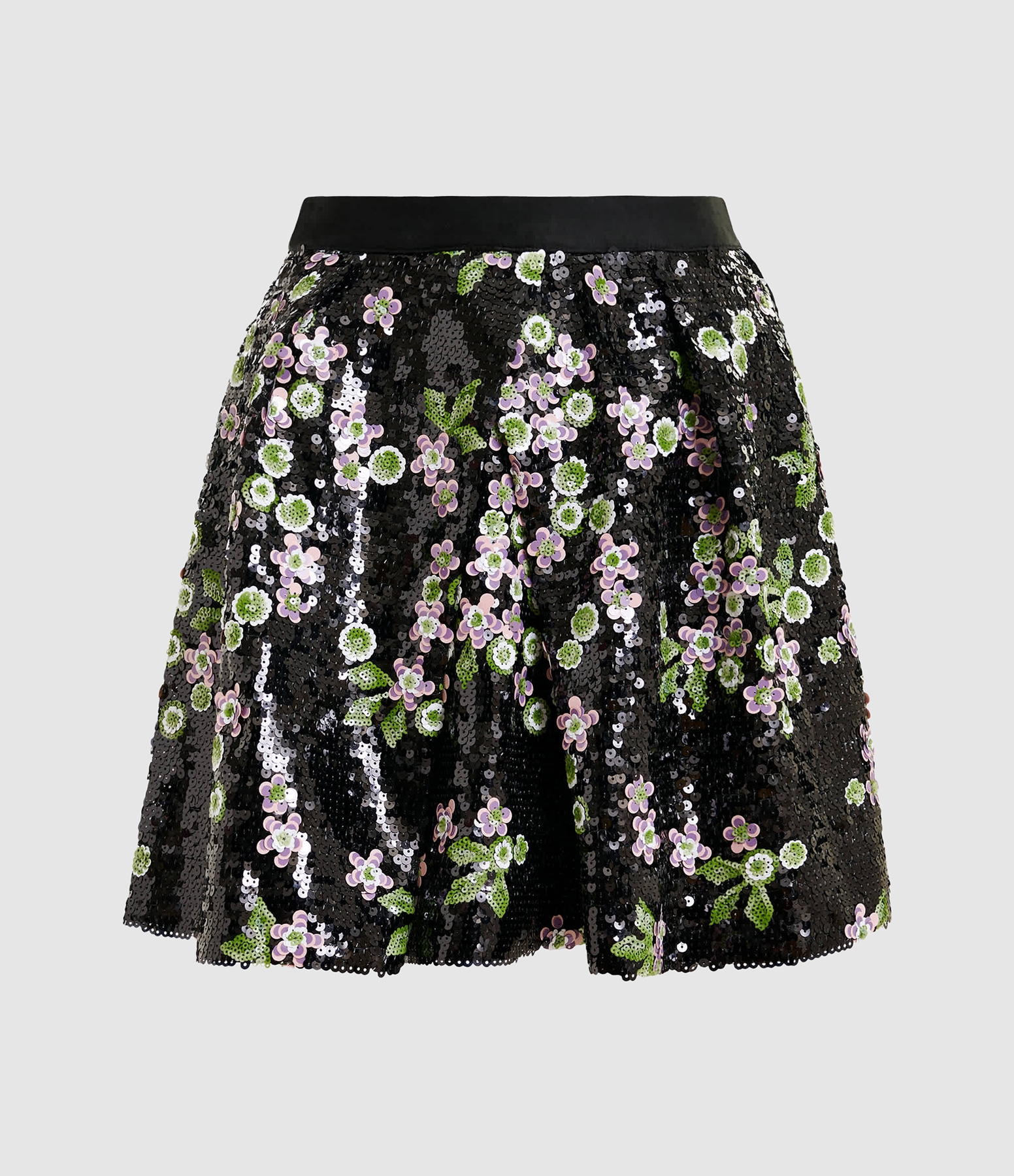 Jupe Courte Japanese Noir Multicolore
