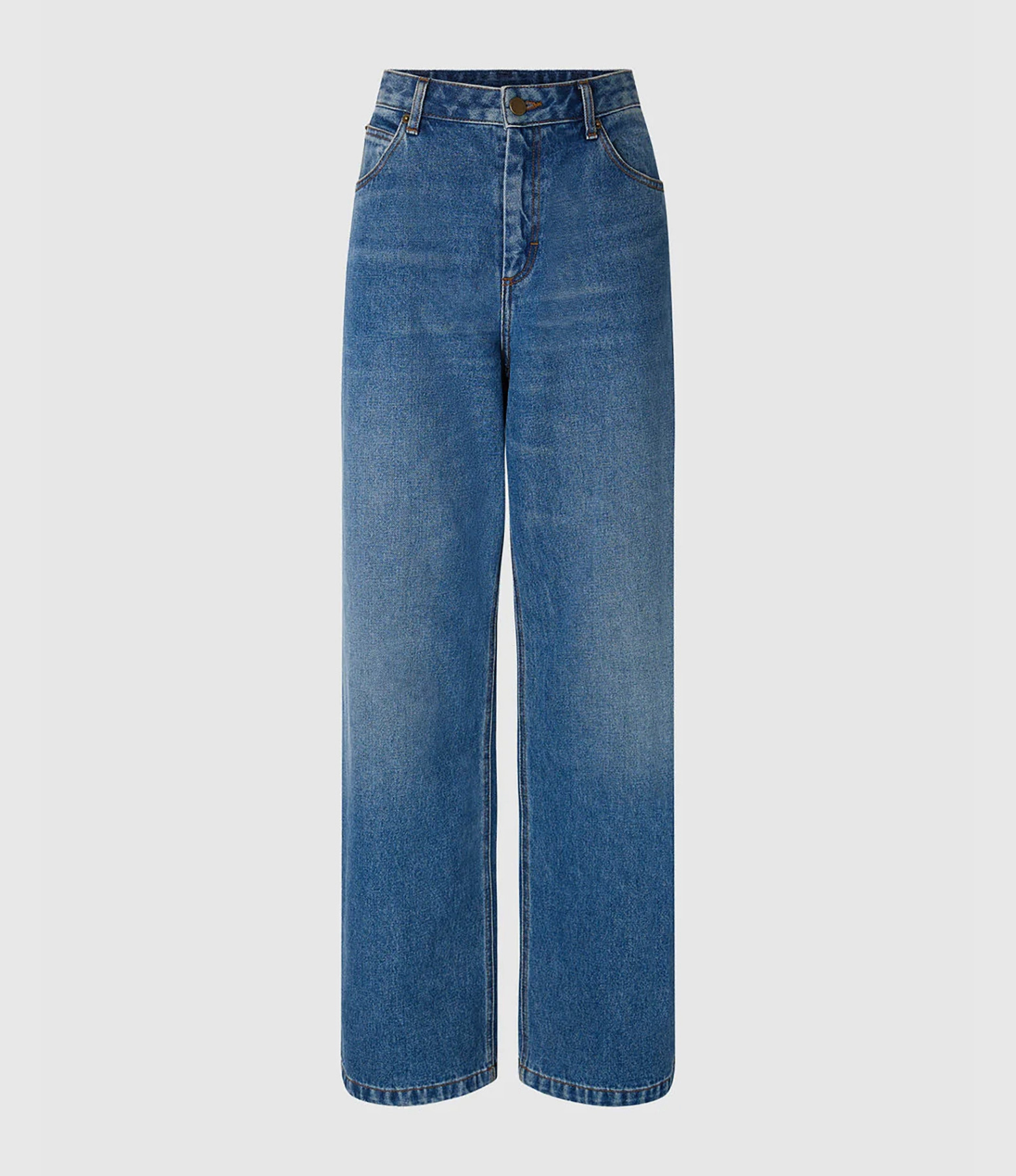 Jean Calvin Denim Bleu Delave