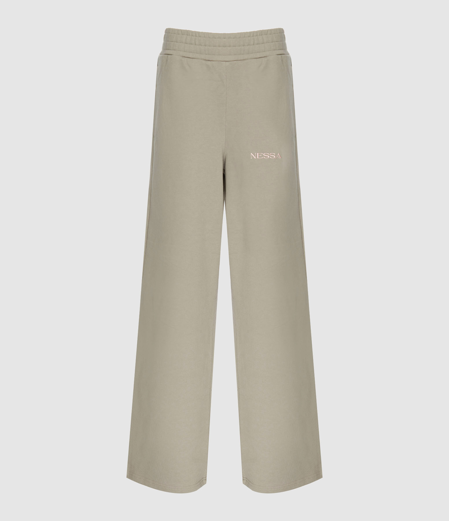 Jogging Coton Gris Cendre Rose