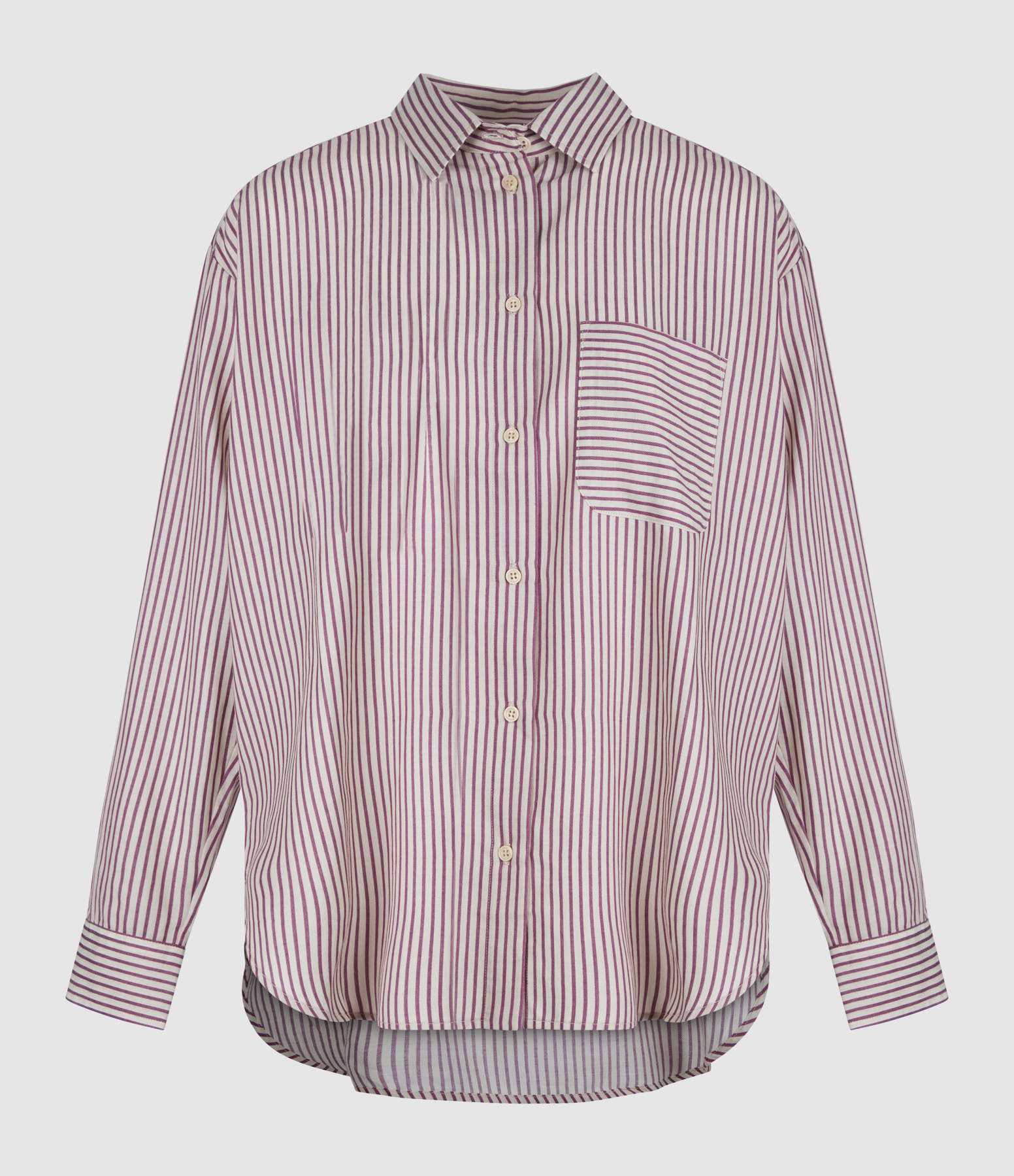 Chemise The Stripe Essential Burgundy Natural