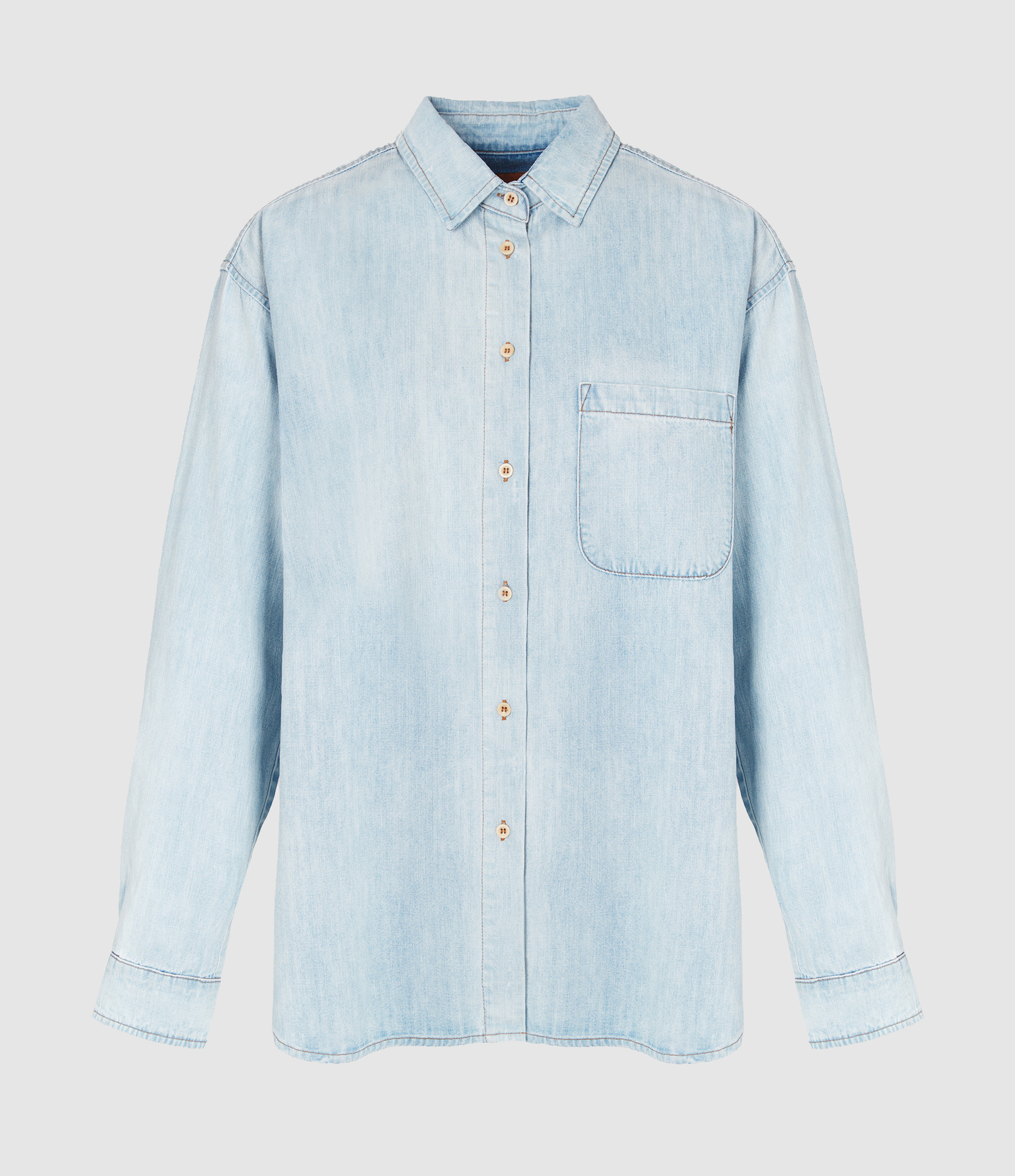 Blouse The Essential Icy Blue Indigo
