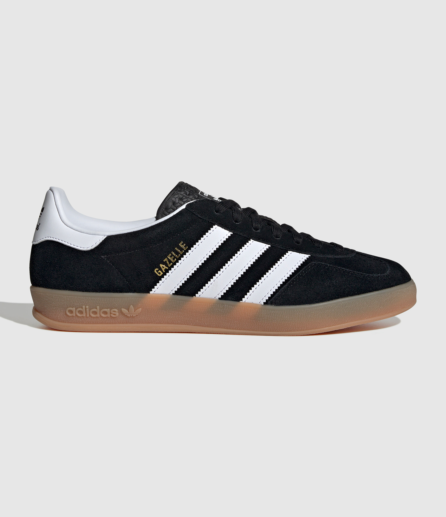 Baskets Gazelle Indoor Noir, Blanc