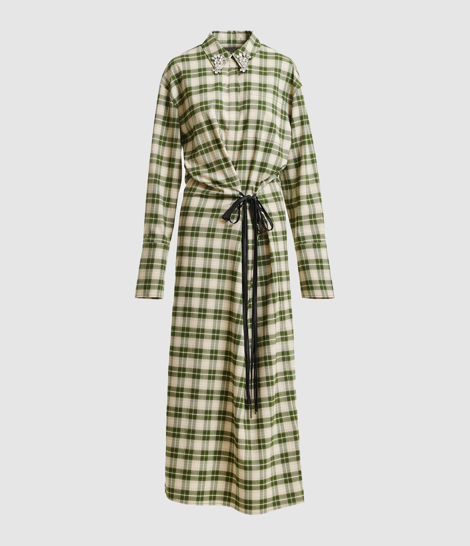 Robes Longue Jid Vert Beige