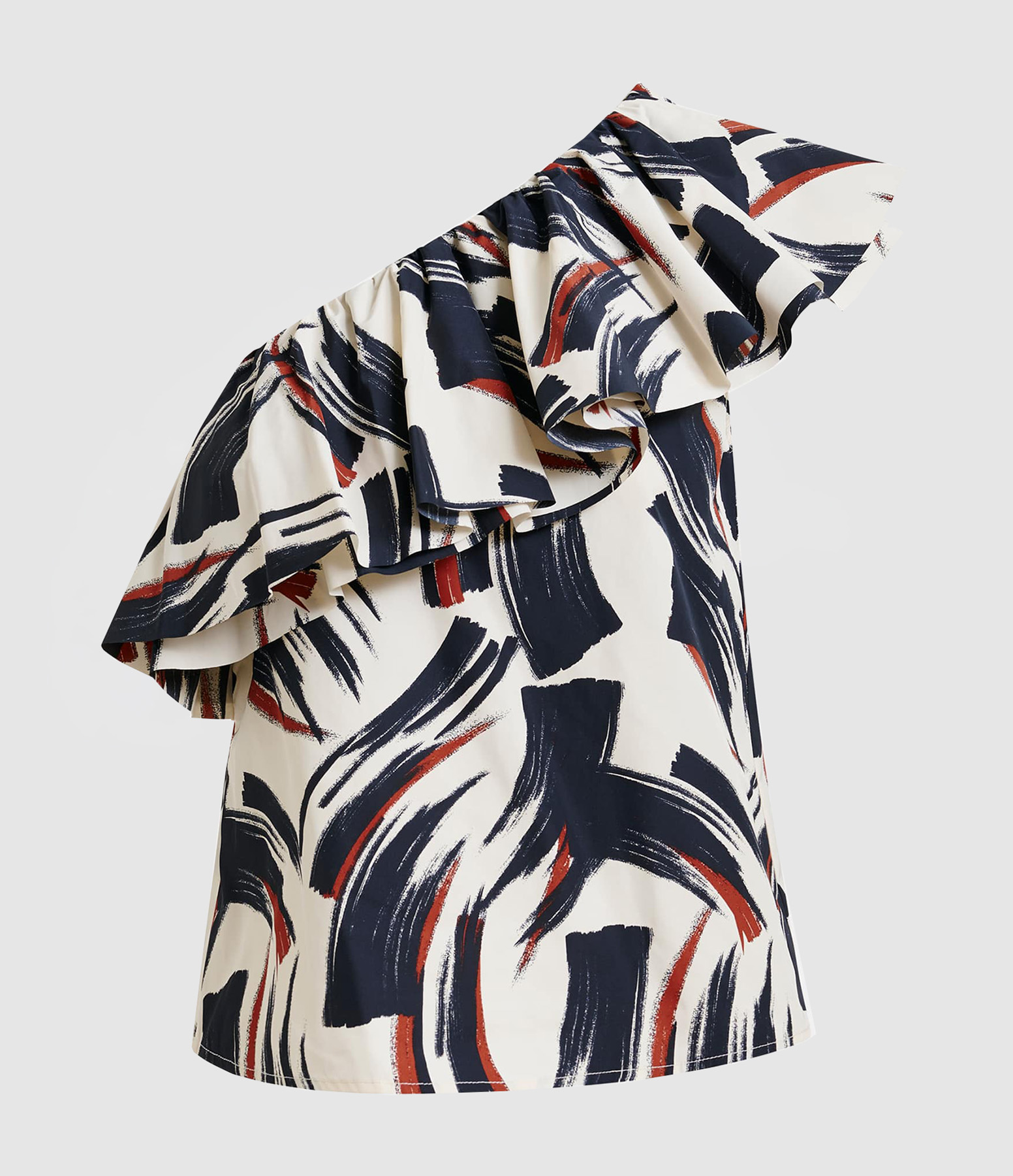 Top Jillian Blanc Noir