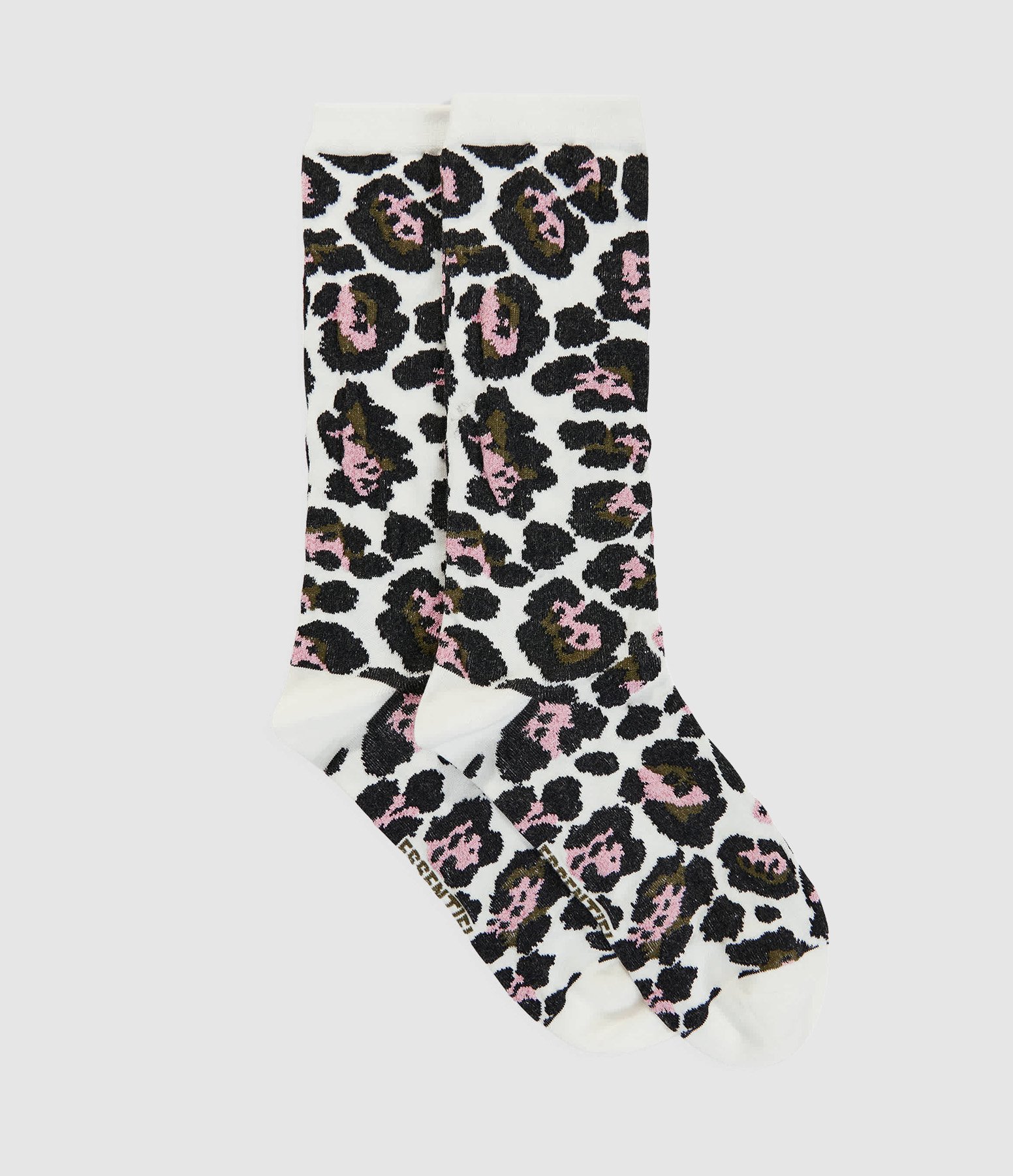 Chaussettes Jimz Rose Blanc