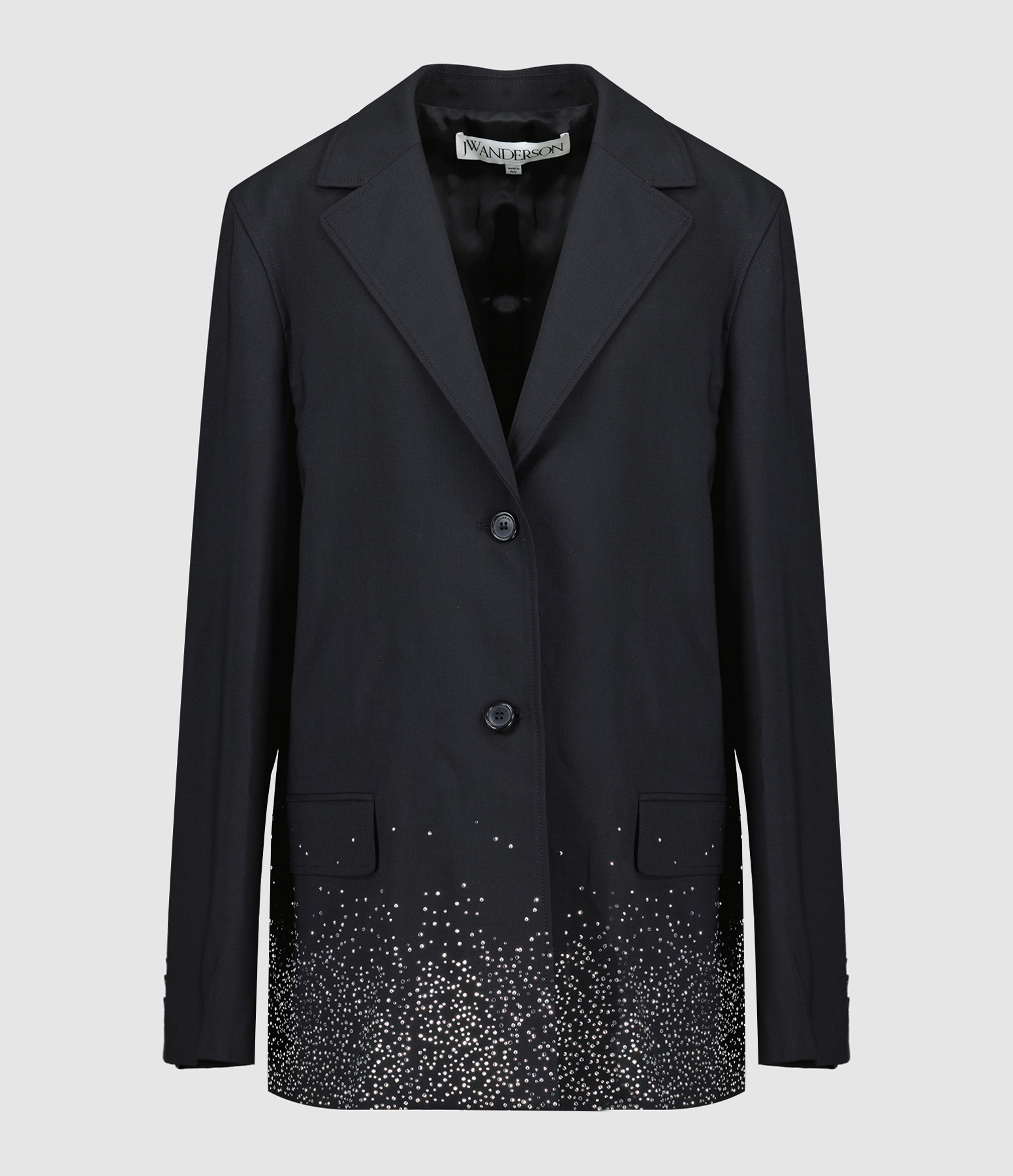 Veste Crystal Hem Black