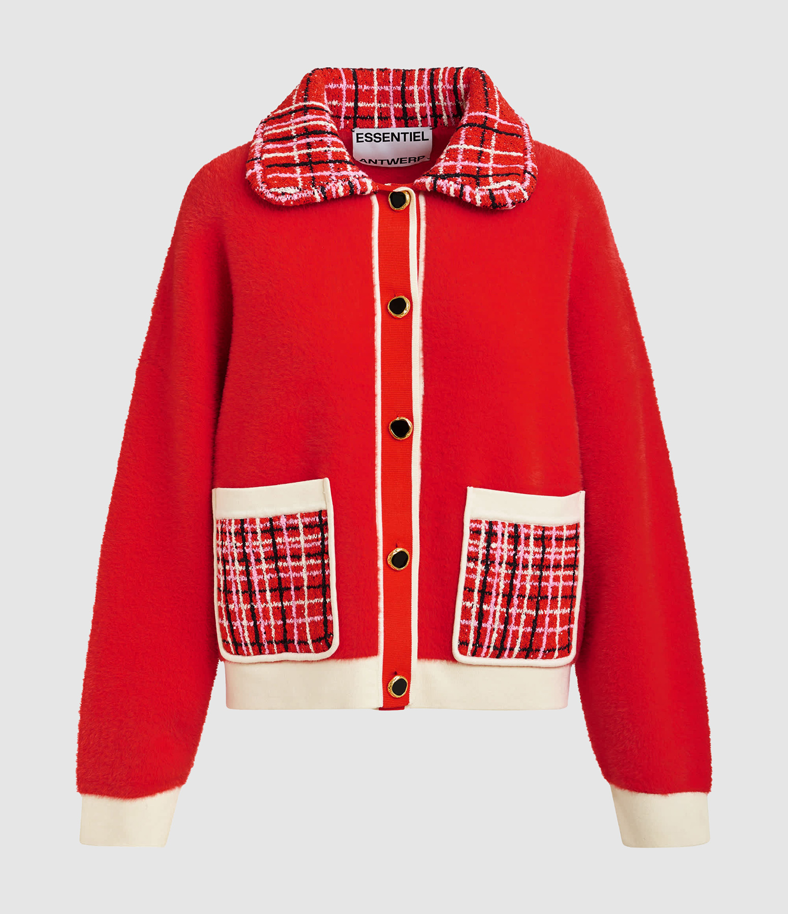 Veste Joilu Rouge Bleu