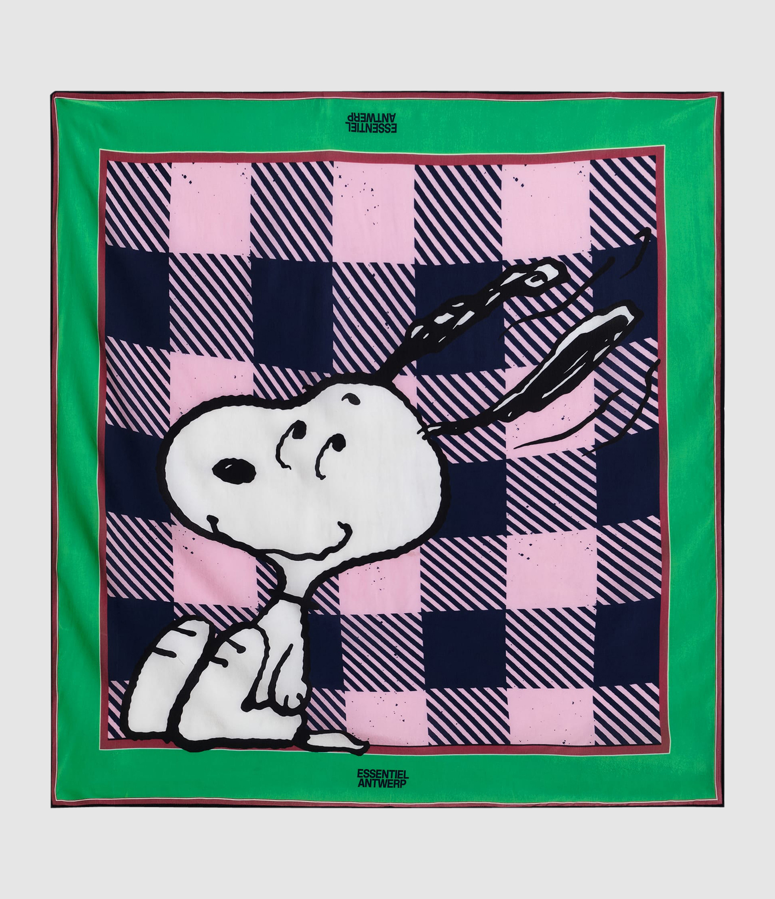 Foulard Joopy Vert Rose