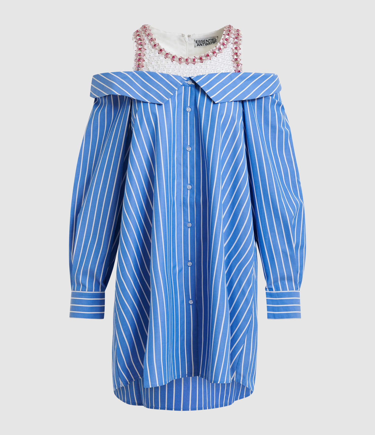Robe Courte Jori Bleu Blanc