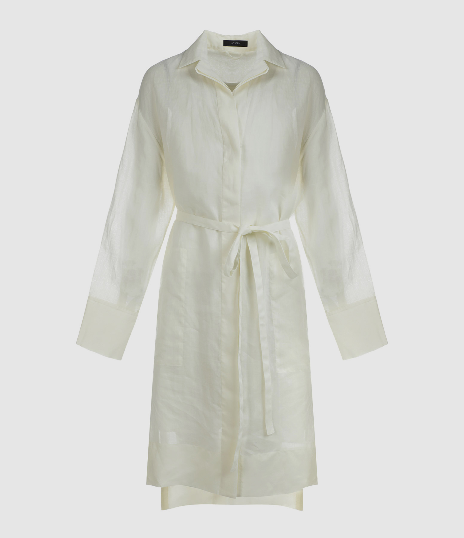 Robe Darja Ramie Voile Ocre