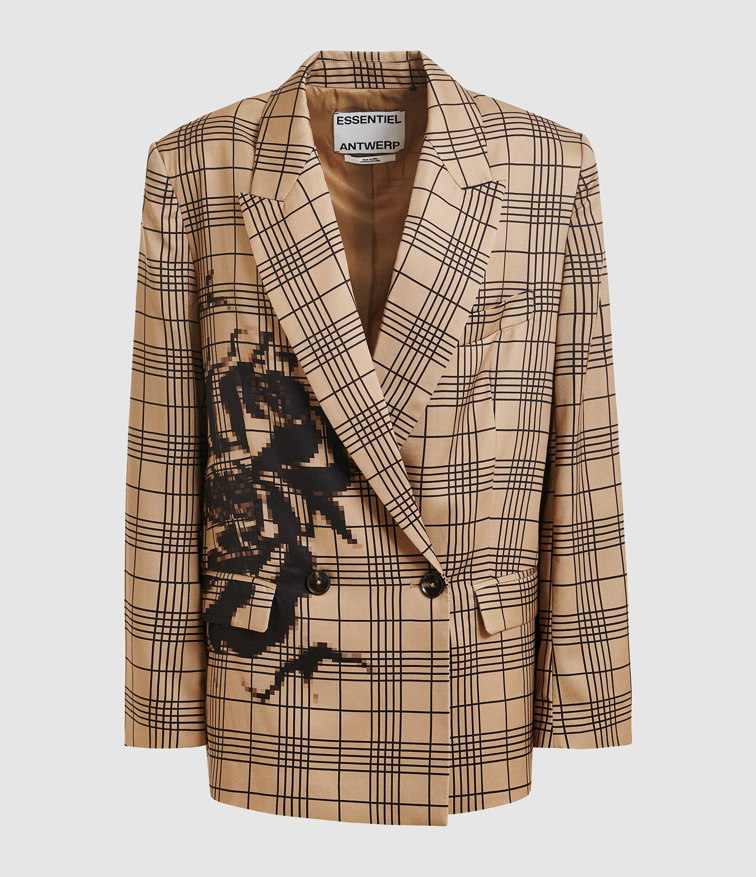 Blazer Juliana Noir Brun