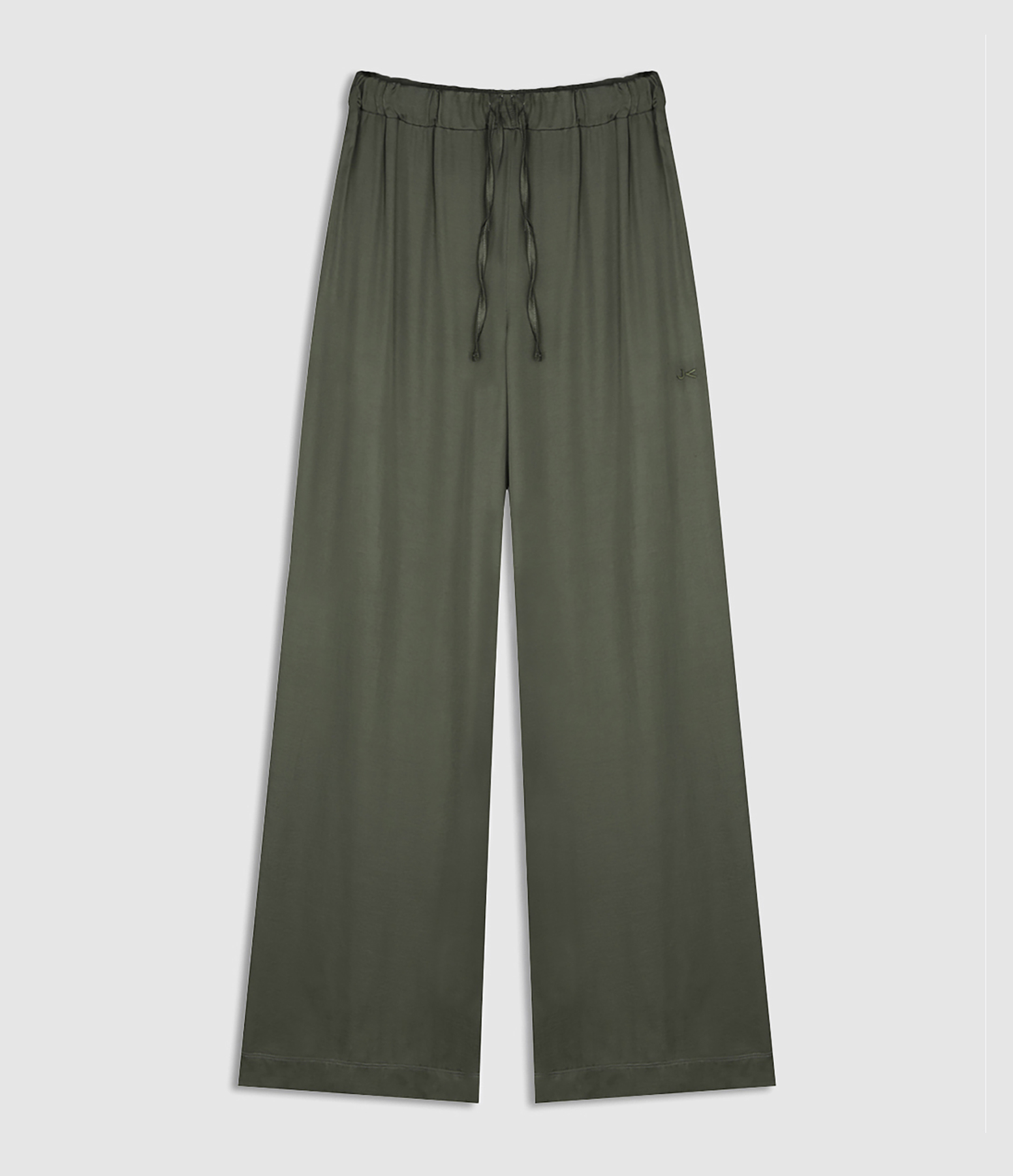 Pantalon Livio Satin Kaki, Collaboration Jeanne Vouland x Véronika Loubry