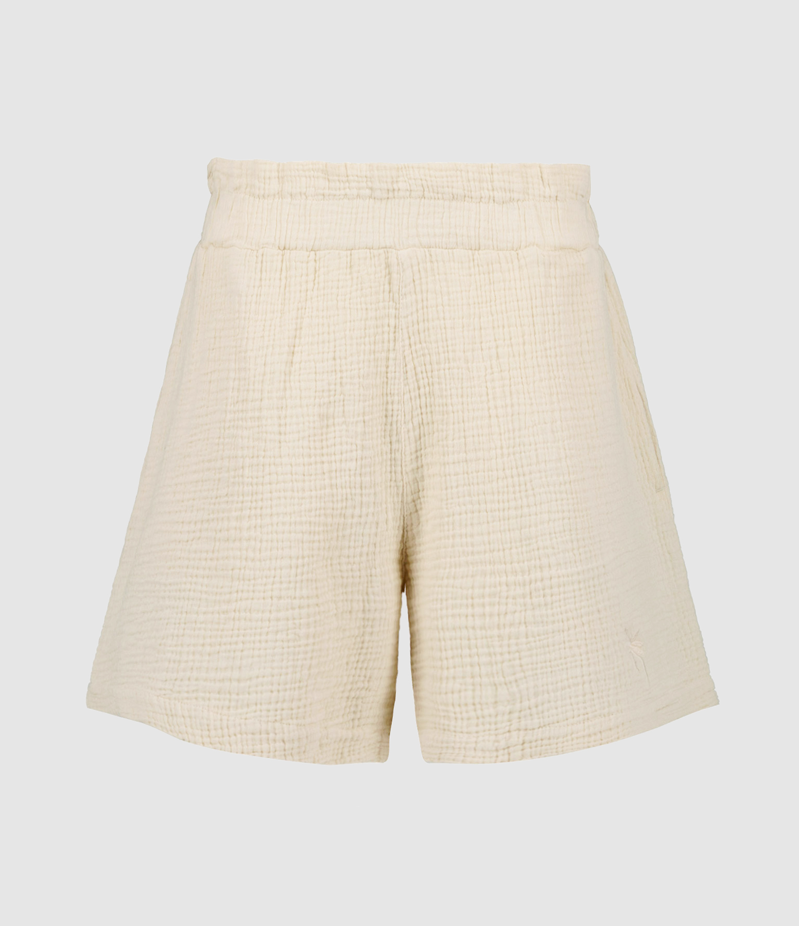 Short Jina Set Gaze de Coton Beige