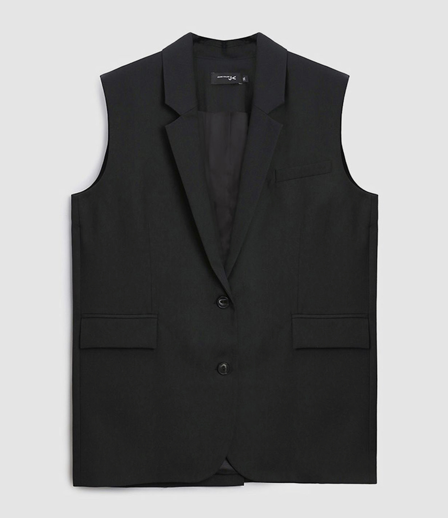 Blazer Kos Sleveless Noir
