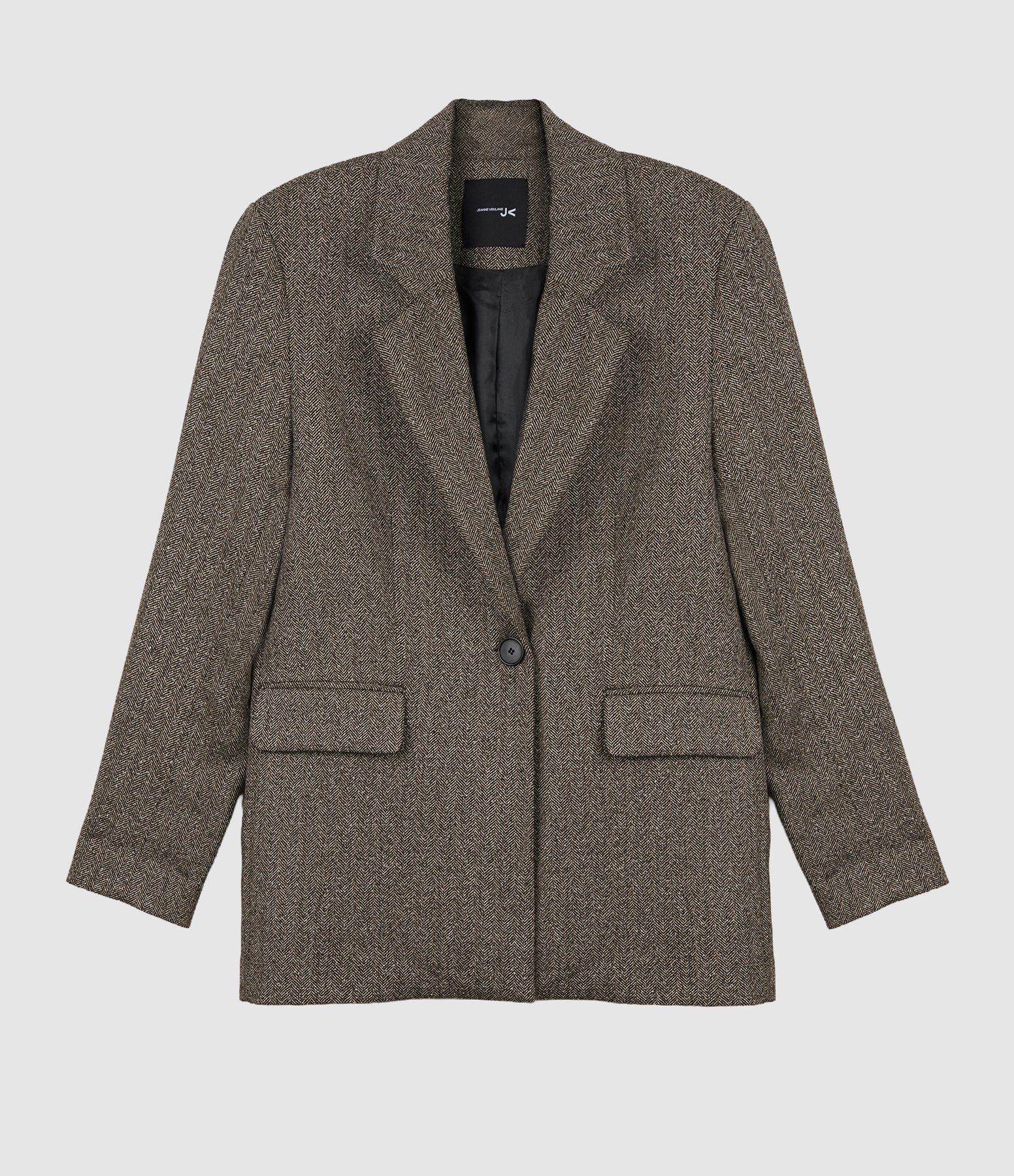 Blazer Chevron Chocolat Ruby