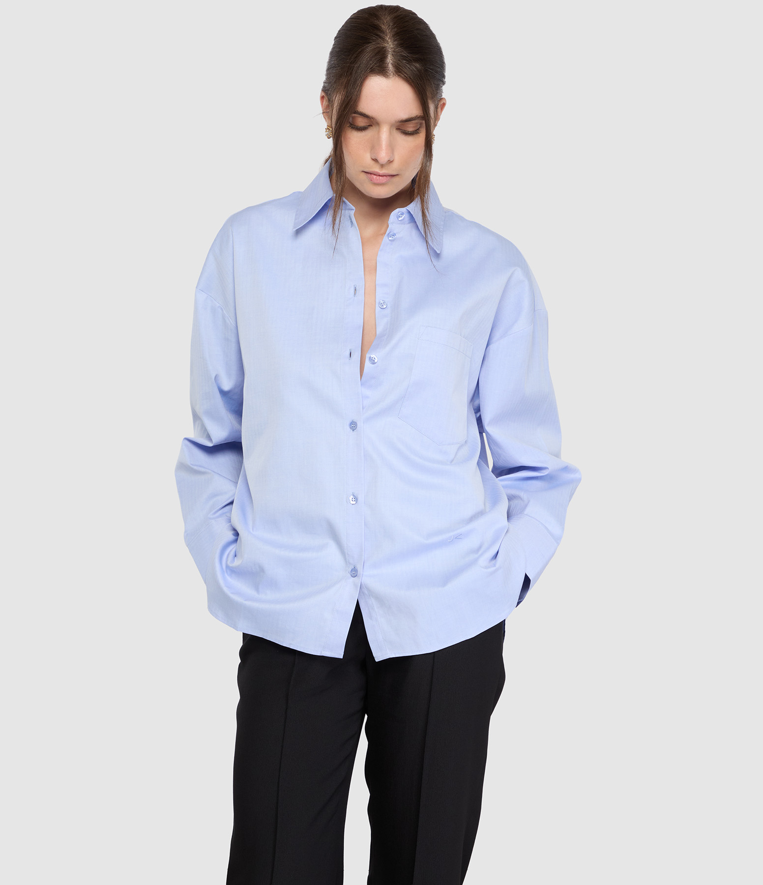 Chemise Pauli Bleu Chevron
