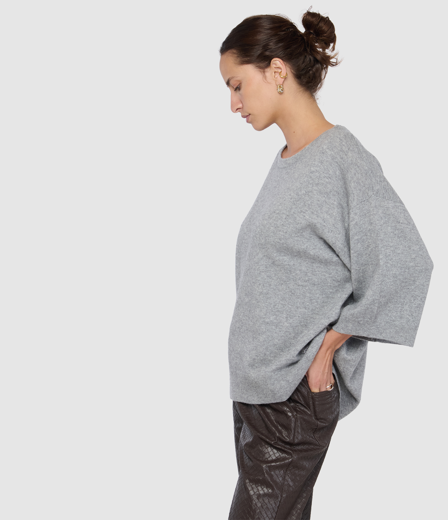 Top Offy Gris Clair