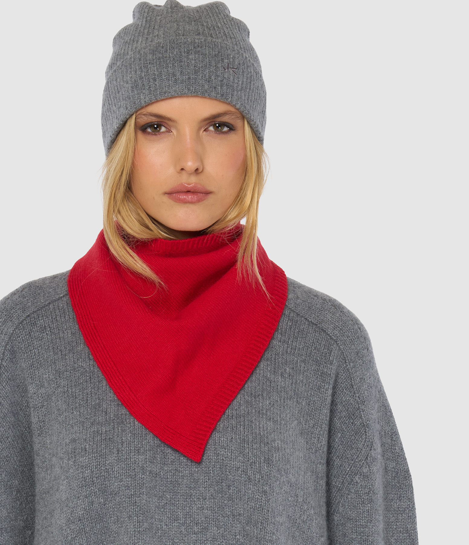 Bonnet Kaleb Laine Cachemire Anthracite