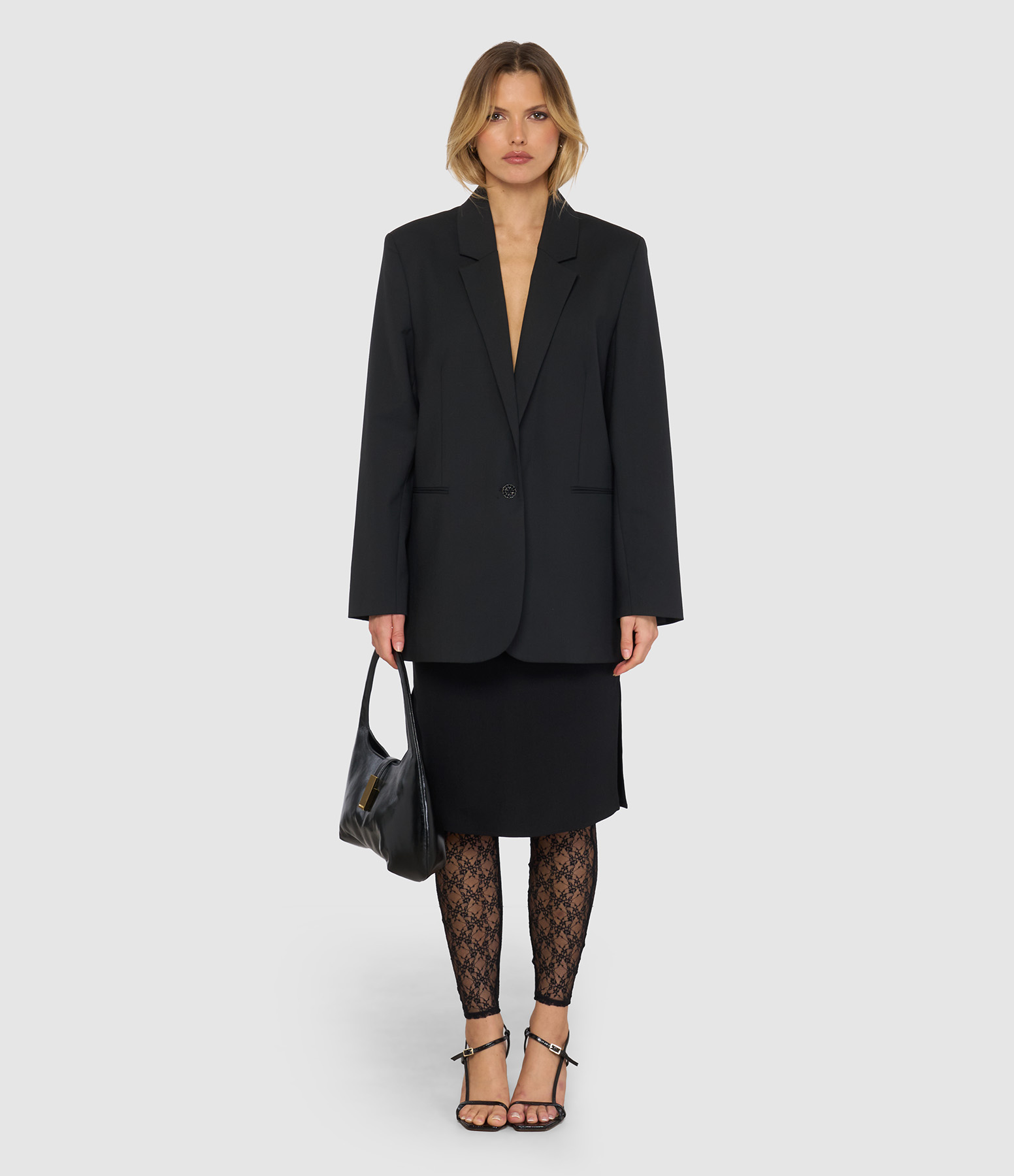 Legging Oxel Dentelle Noir