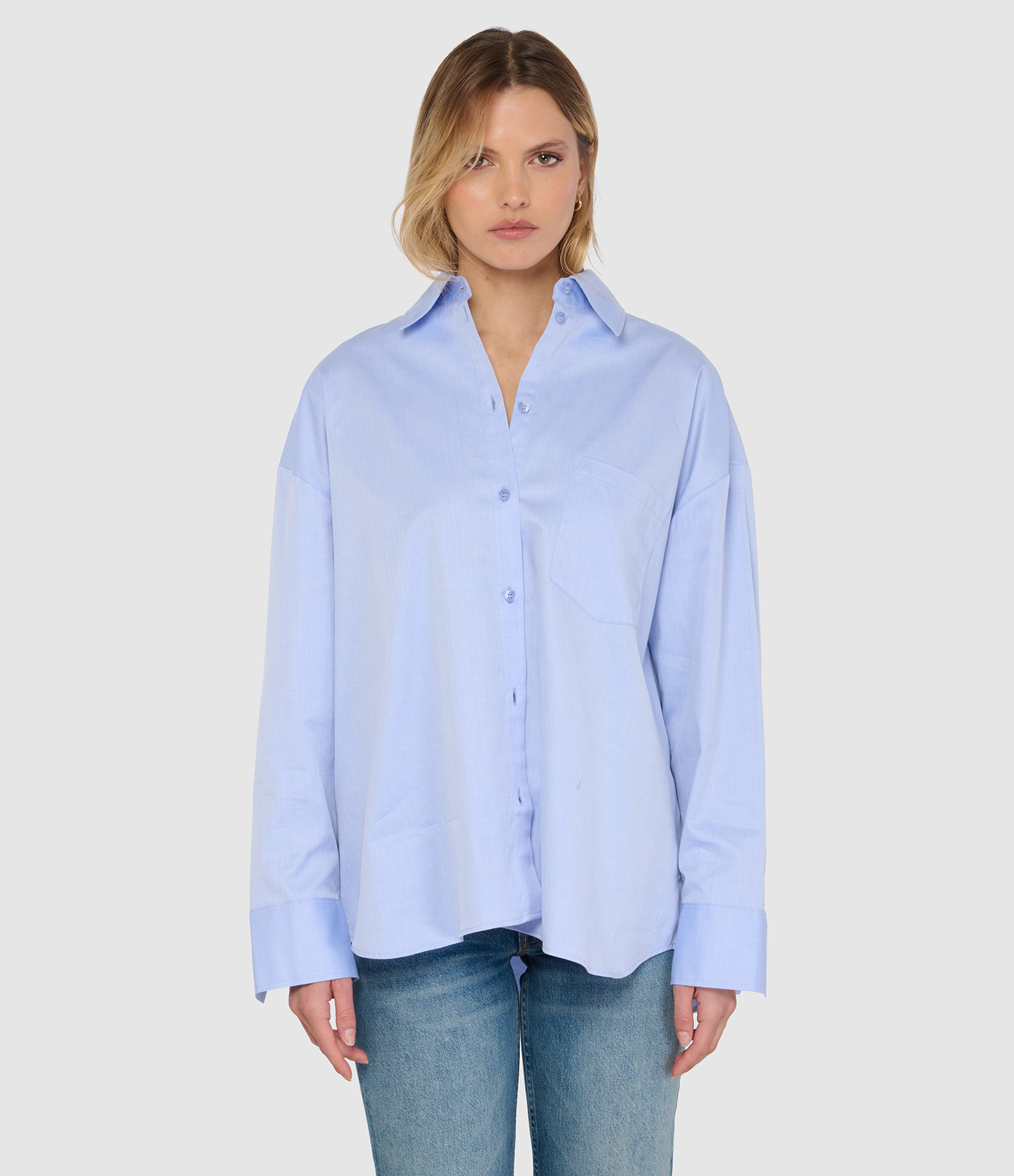 Chemise Pauli Bleu Chevron