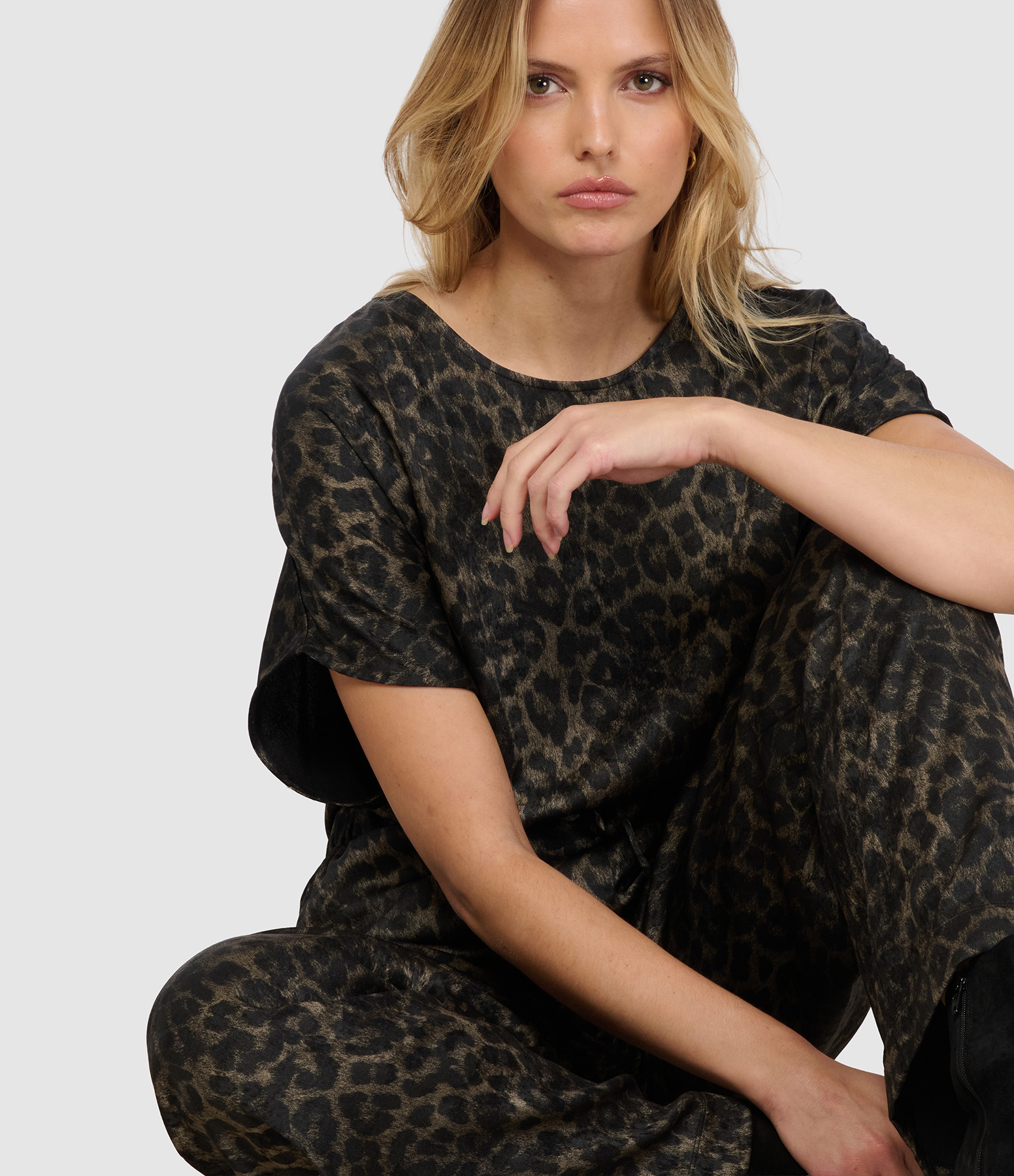 Top Ramy Imprimée Leopard