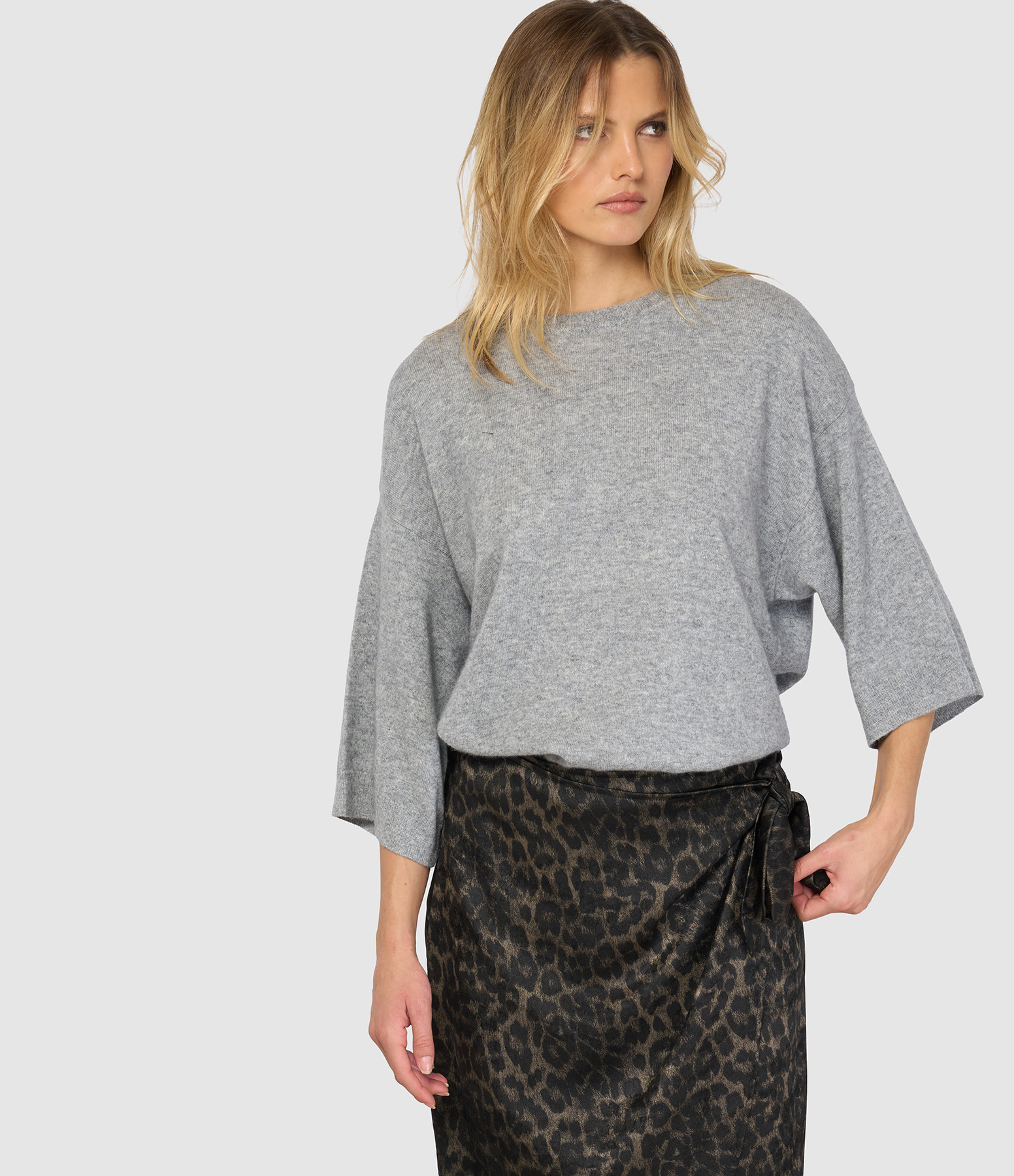 Top Offy Gris Clair