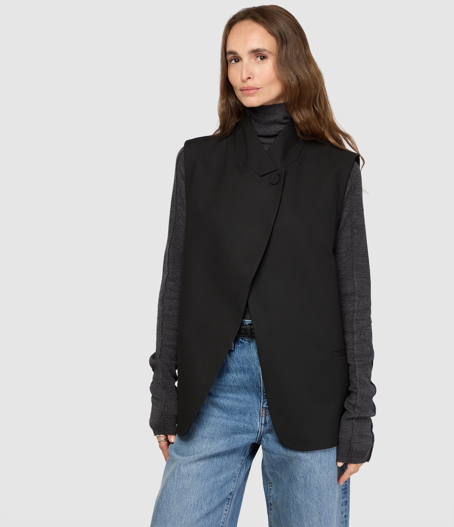 Blazer Sans Manche Rosalia Noir
