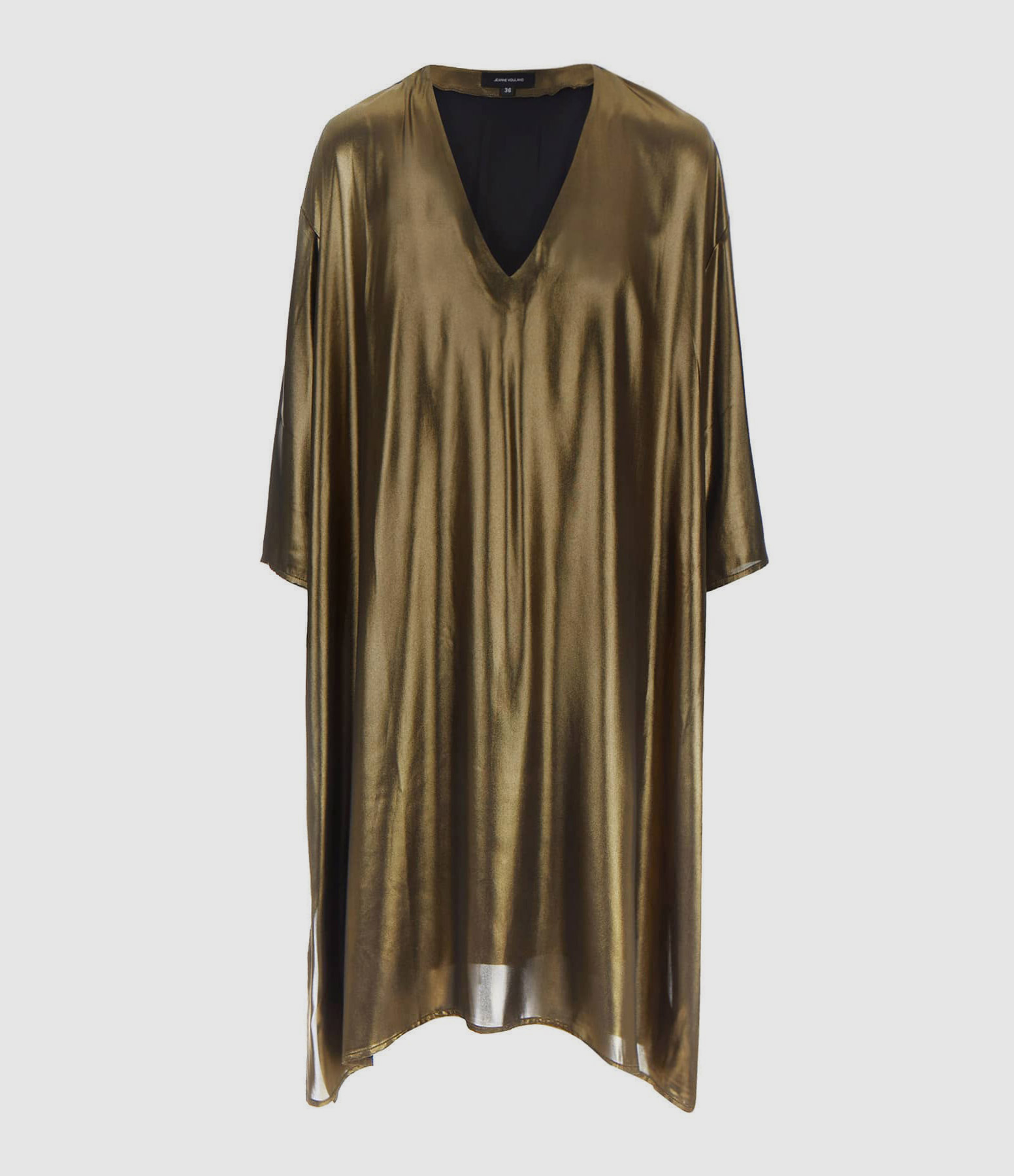 Robe Glow Voile Irisé Mordoré