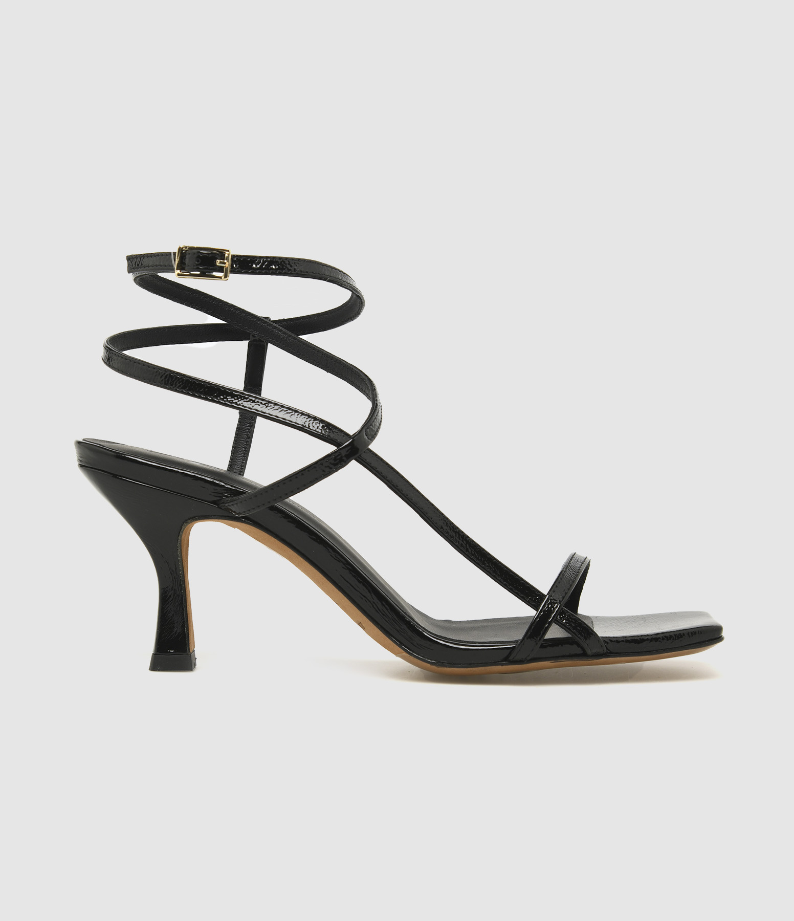 Sandales Sublim Double Cuir Noir
