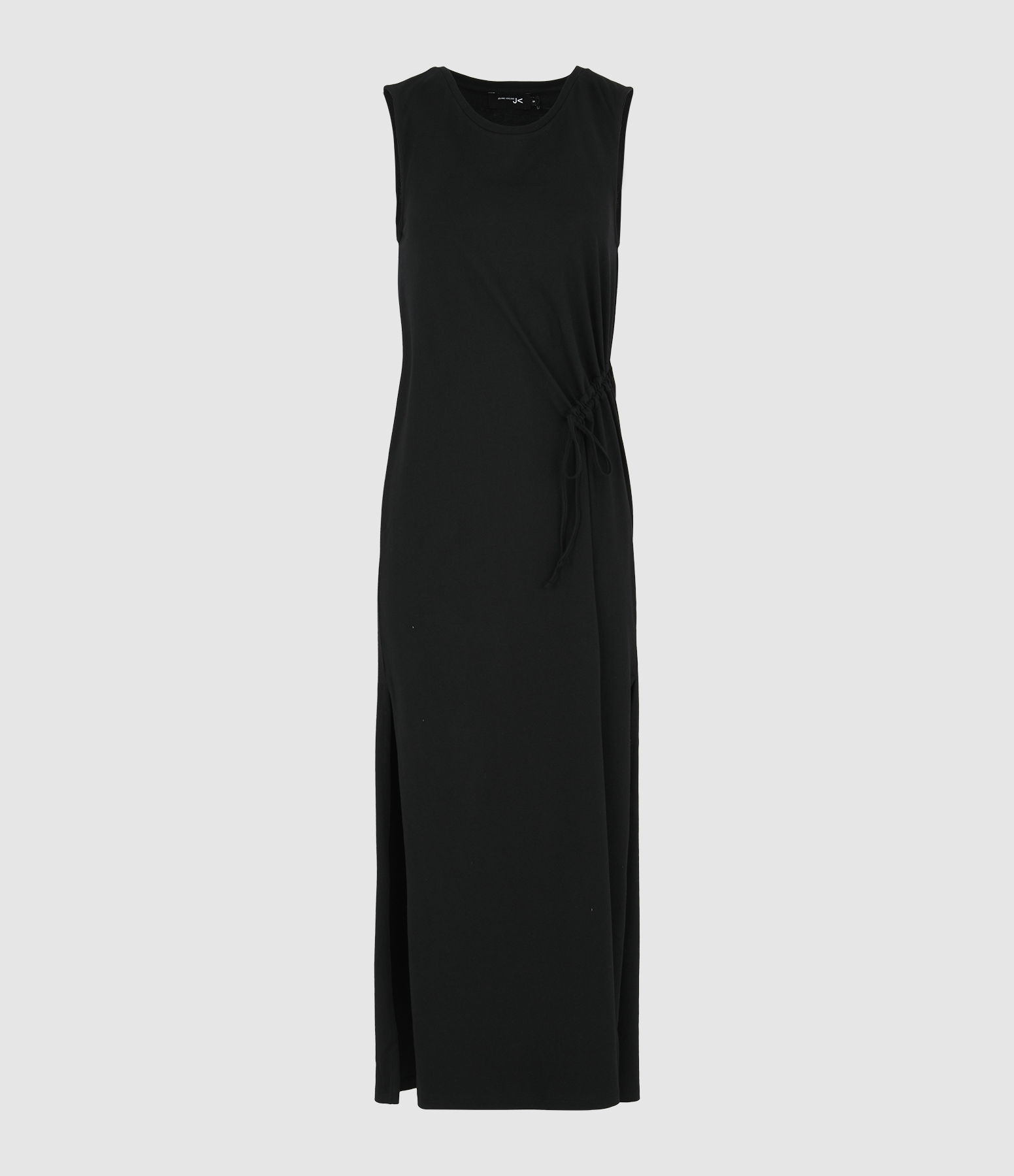 Robe Jersey Palvy Noir Coton