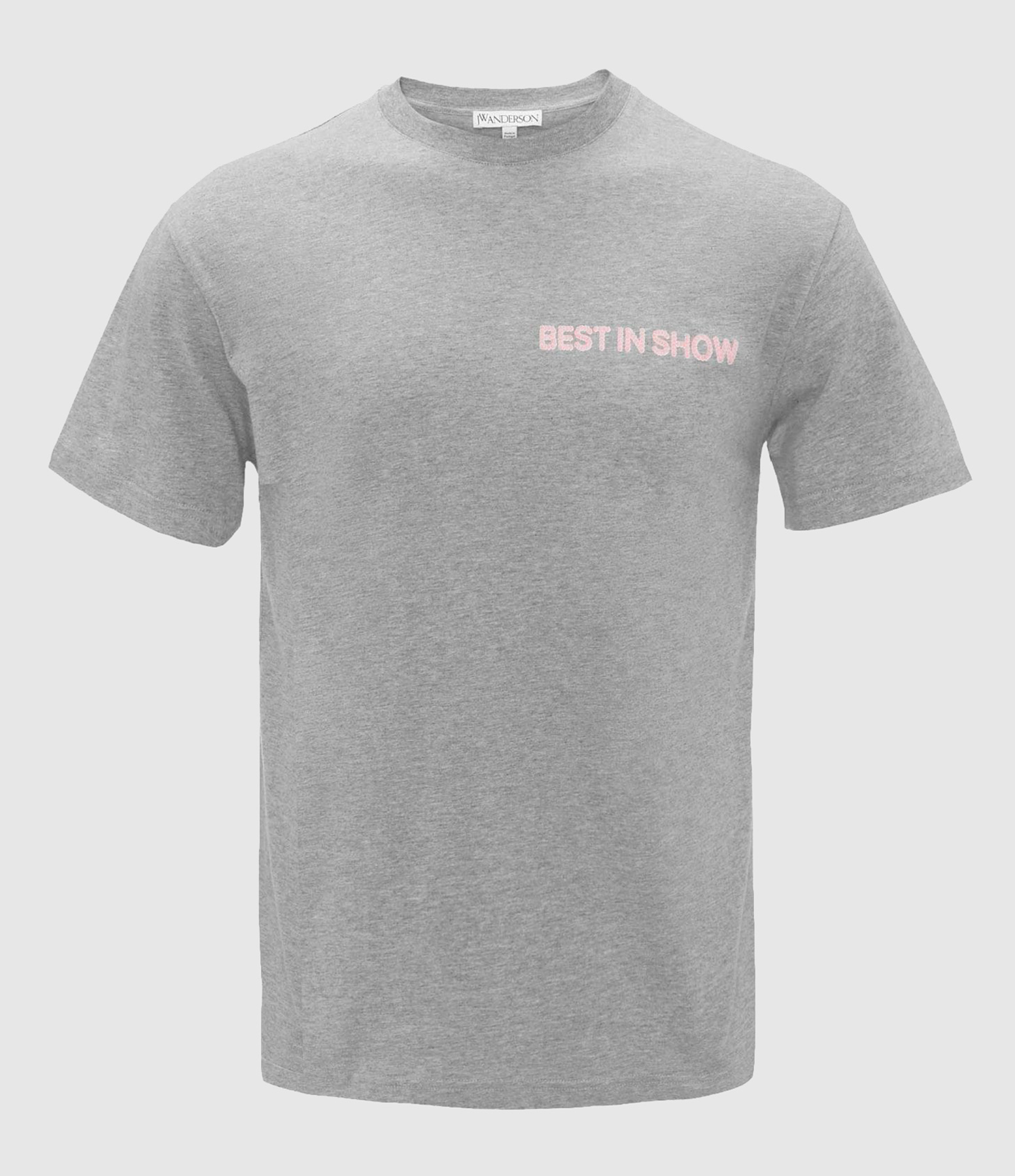 Tee-Shirt Best In Show Back Print Light Grey Melan