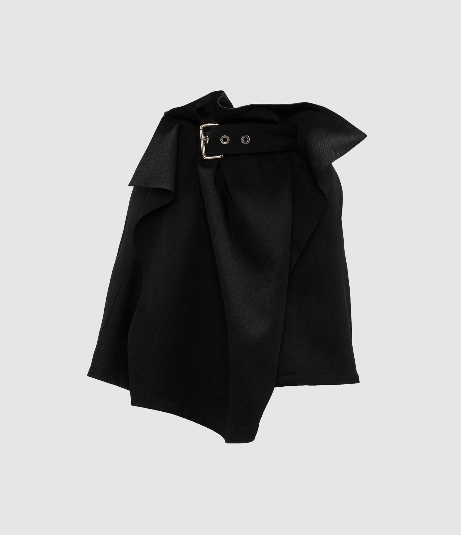 Mini Jupe Fold Over Laine Black