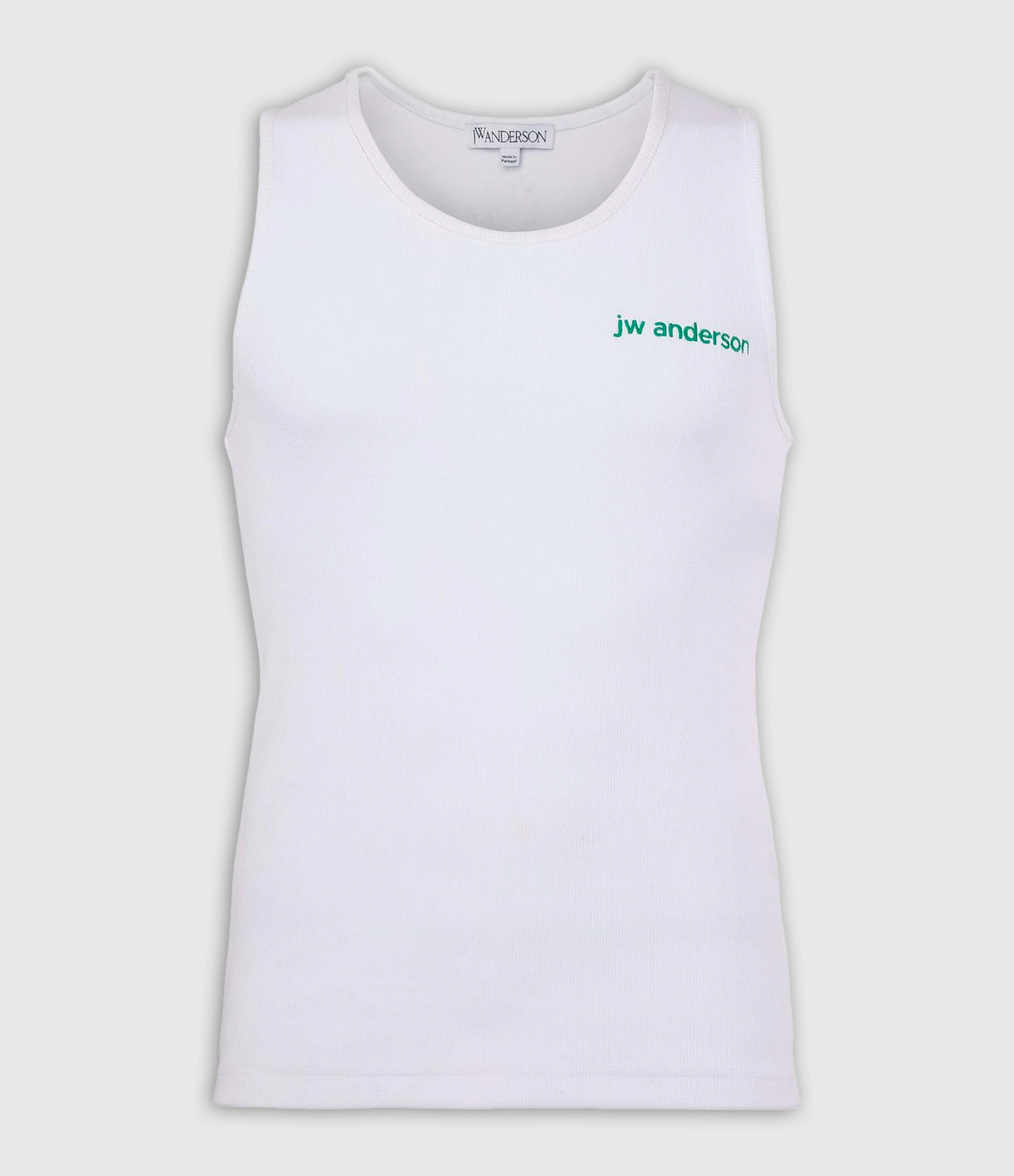 Débardeur Chest Logo Embroidery White