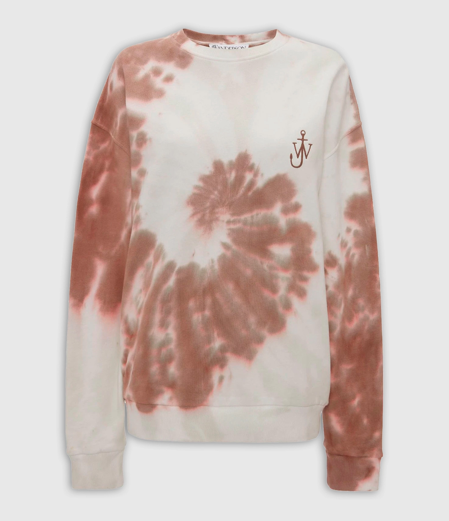 Sweatshirt Tie -Dye Cat Brown