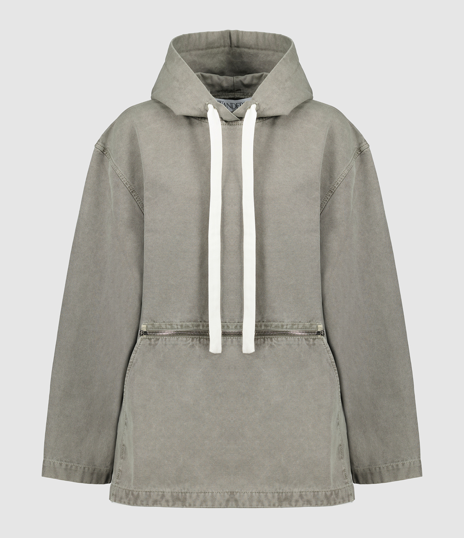 Sweatshirt Garment Dye Gris Capsule Clay
