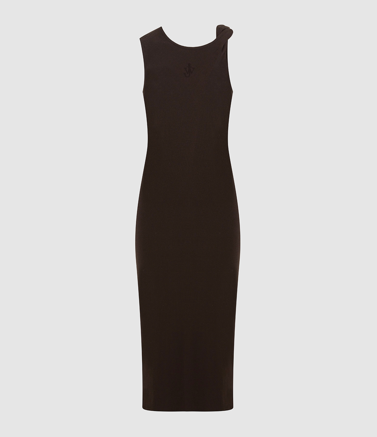 Robe Bretelle Torsadée Broderie Ancre 