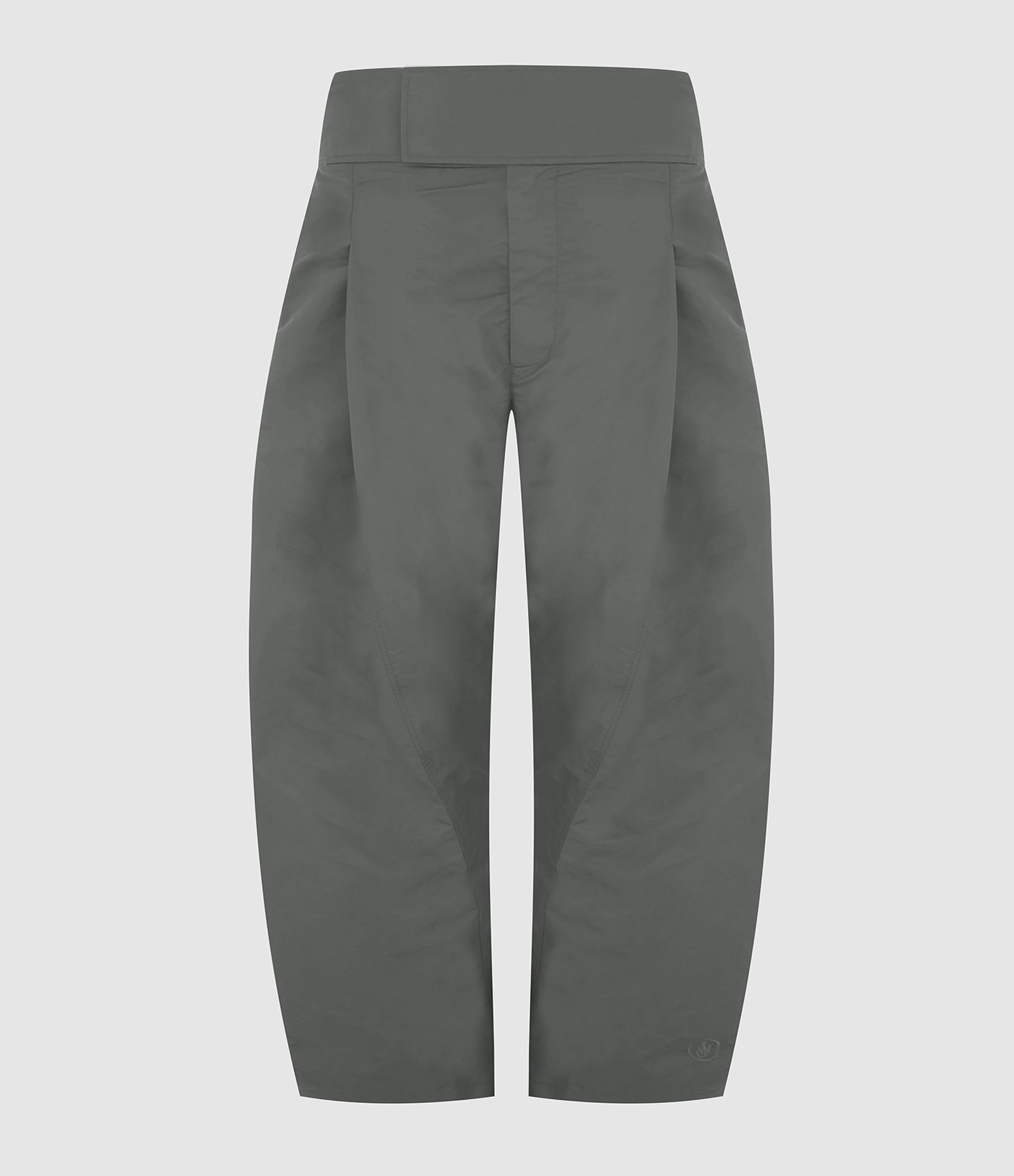 Pantalon Pleated Twisted Seam Steel