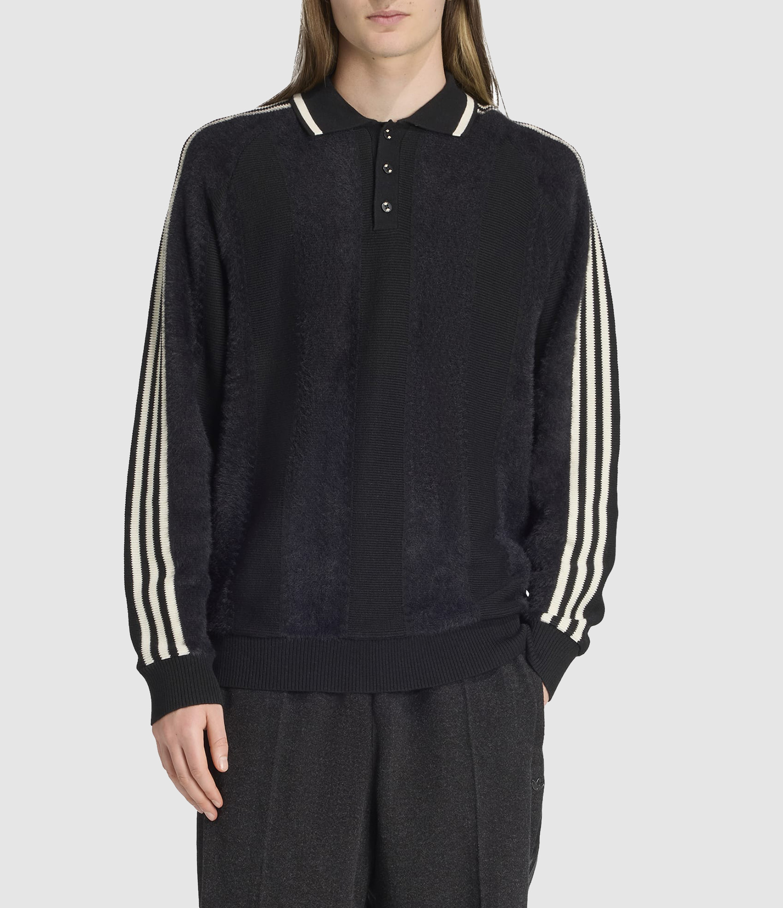 Pull Homme Knitted Jersey Black