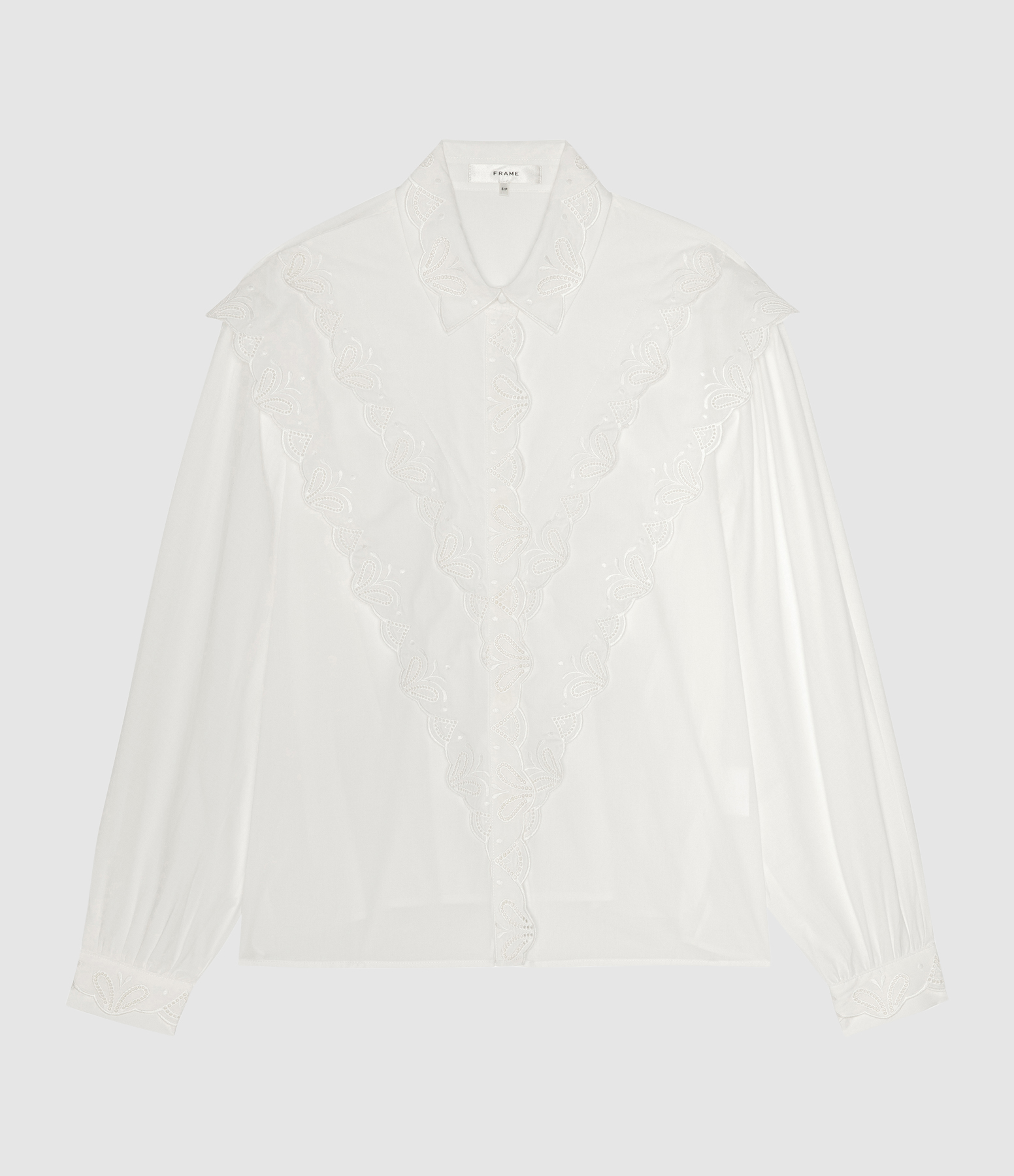 Blouse The Poplin Equestrian White