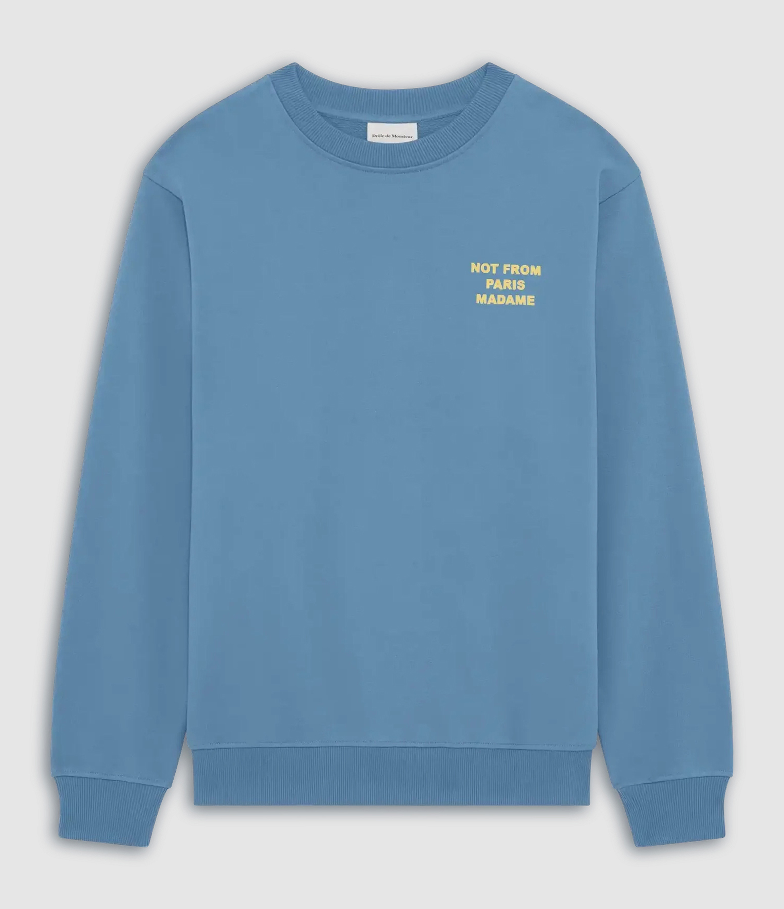 Sweatshirt Homme Slogan Atlantic Blue