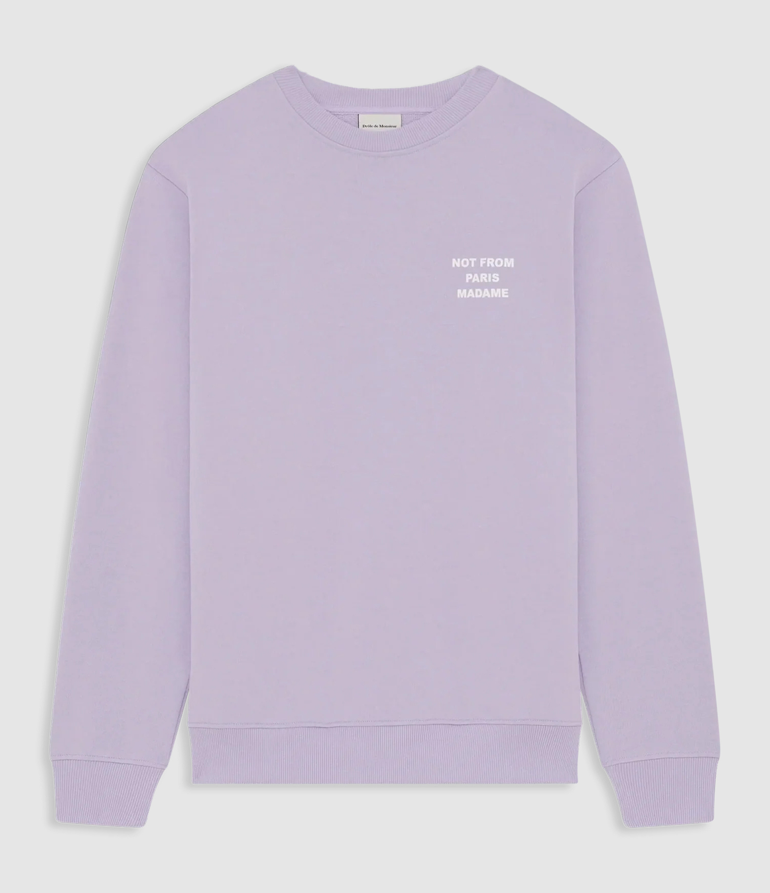 Sweatshirt Slogan Lavander