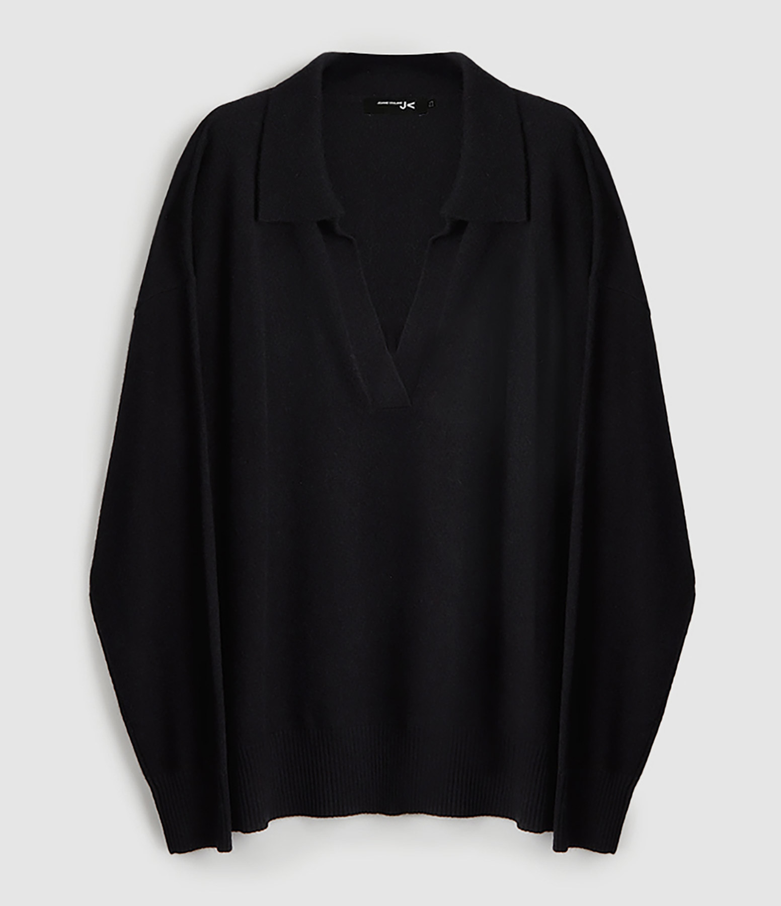 Pull Kalu Polo Cachemire Noir