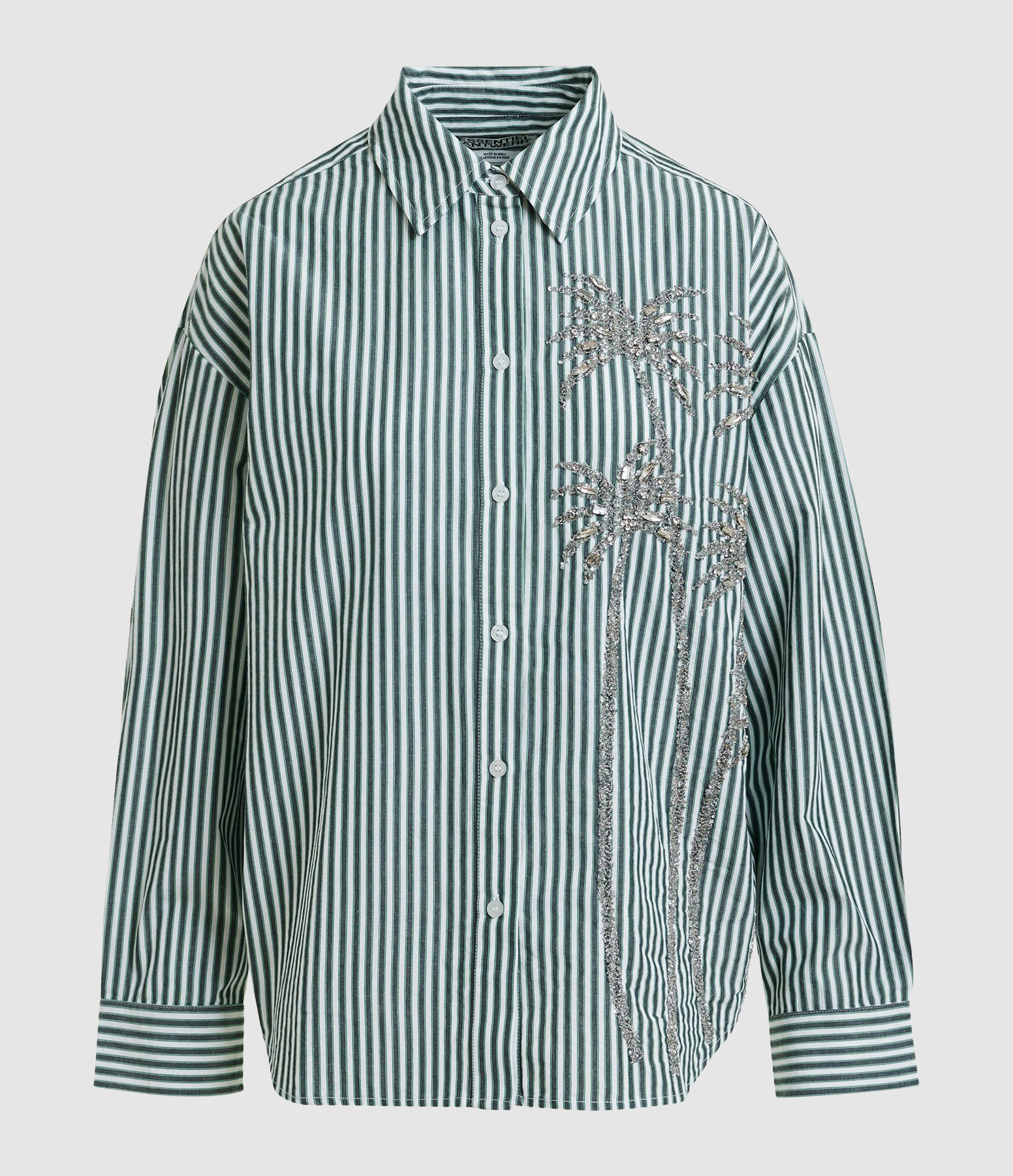 Chemise Kasper Vert Blanc