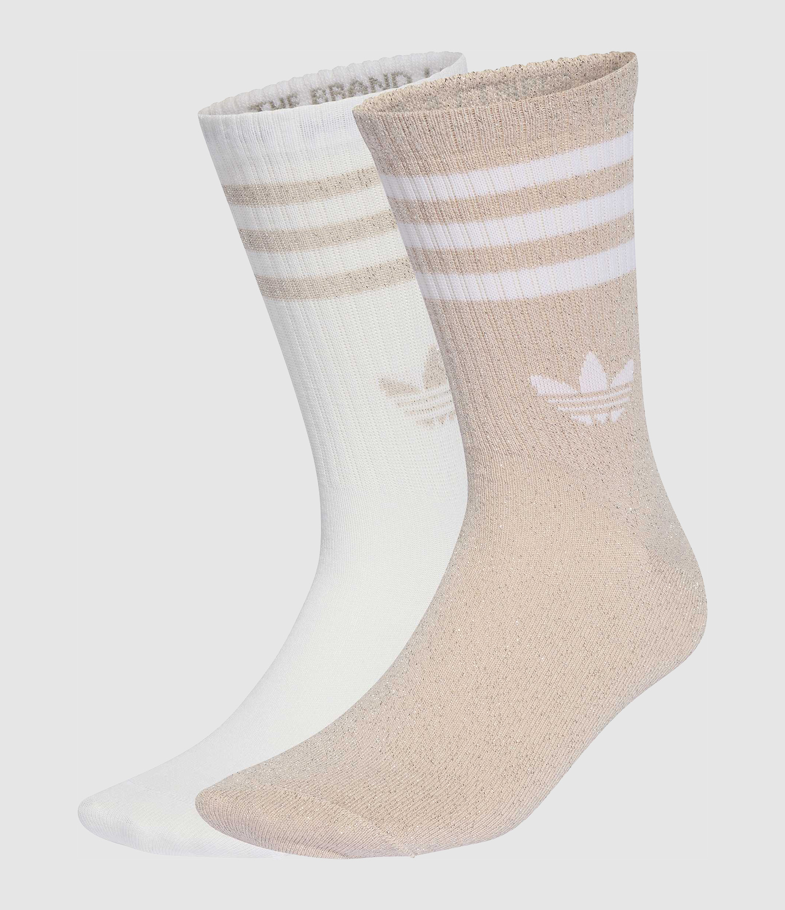Chaussettes 3S Glitter Cr 2 Blush Pink/White