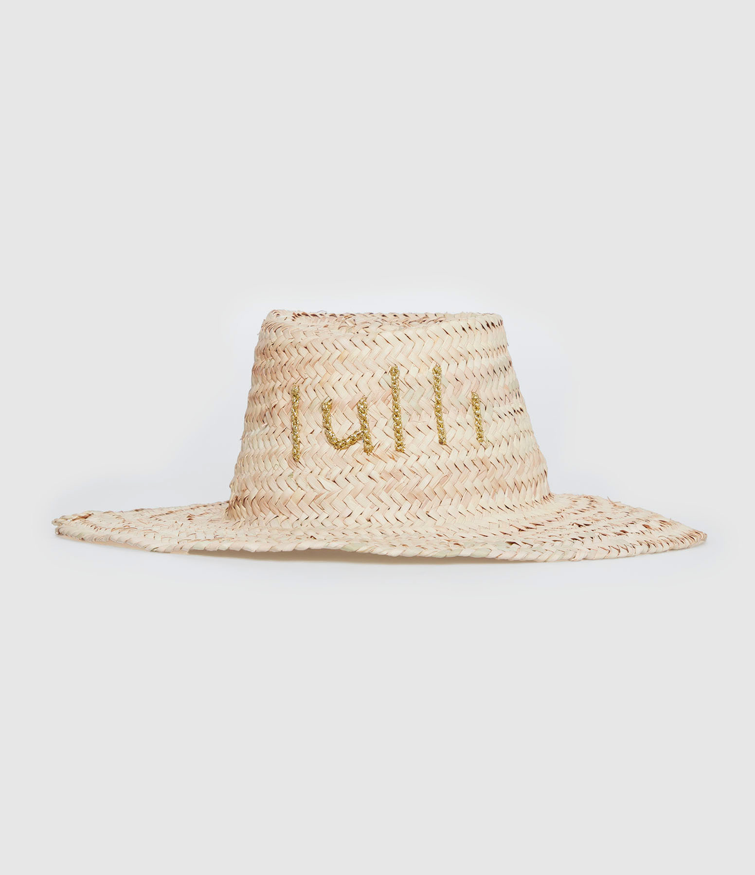 Chapeau Lulli Brodé Doré