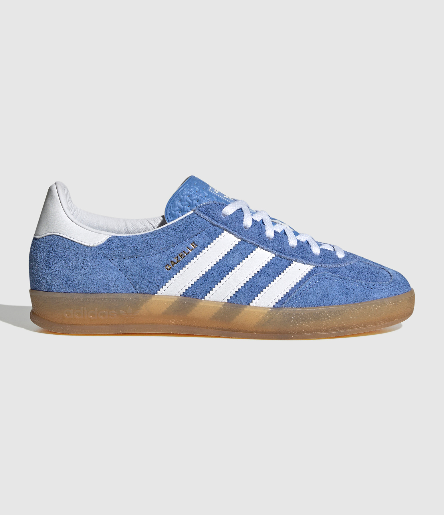 Baskets Gazelle Indoor Bleu Ciel, Blanc