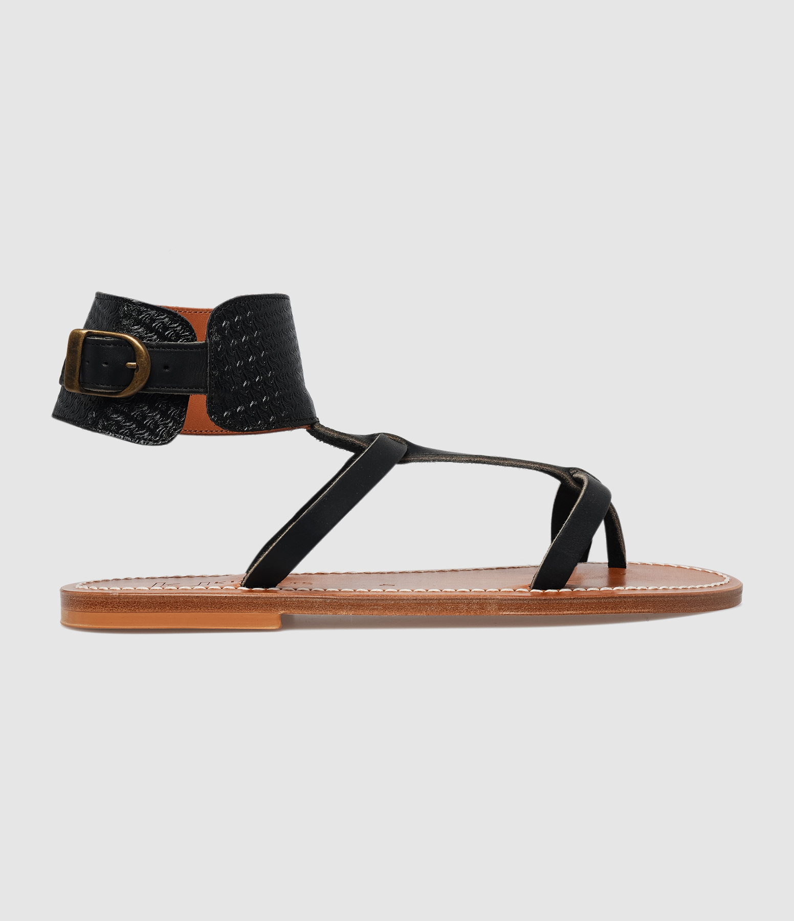 Sandales Caravelle Pul Noir Lacia Nemesis