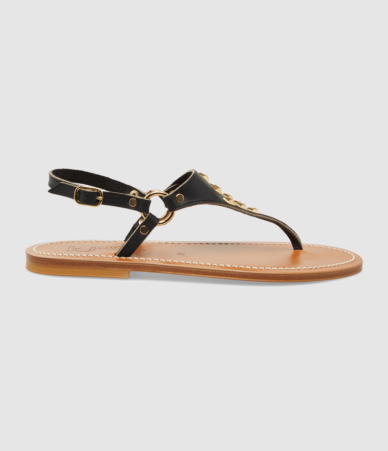 Sandales DionysosPyr PUL Noir Pyr Or