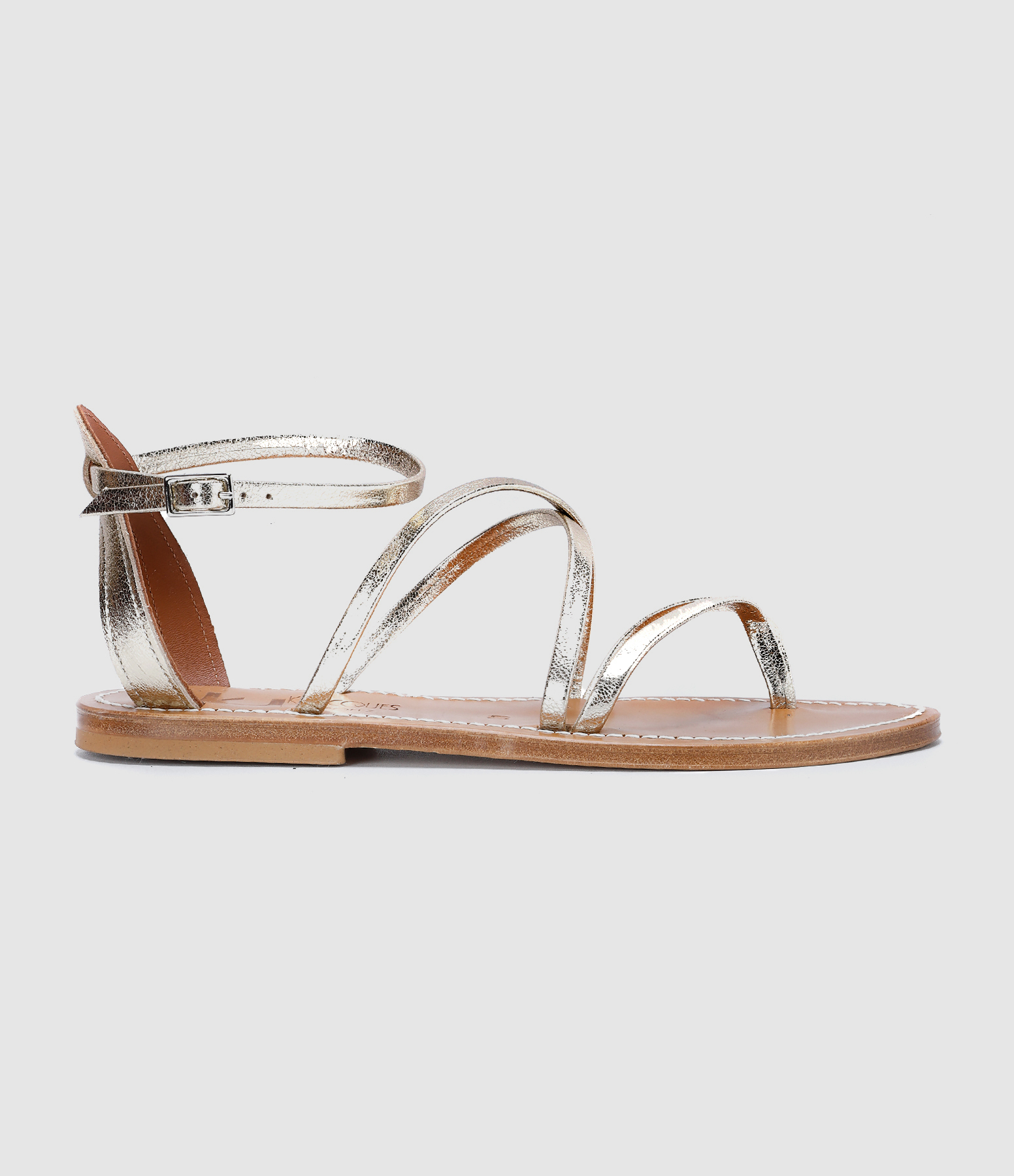 Sandales Epicure Cuir Metyl Champan