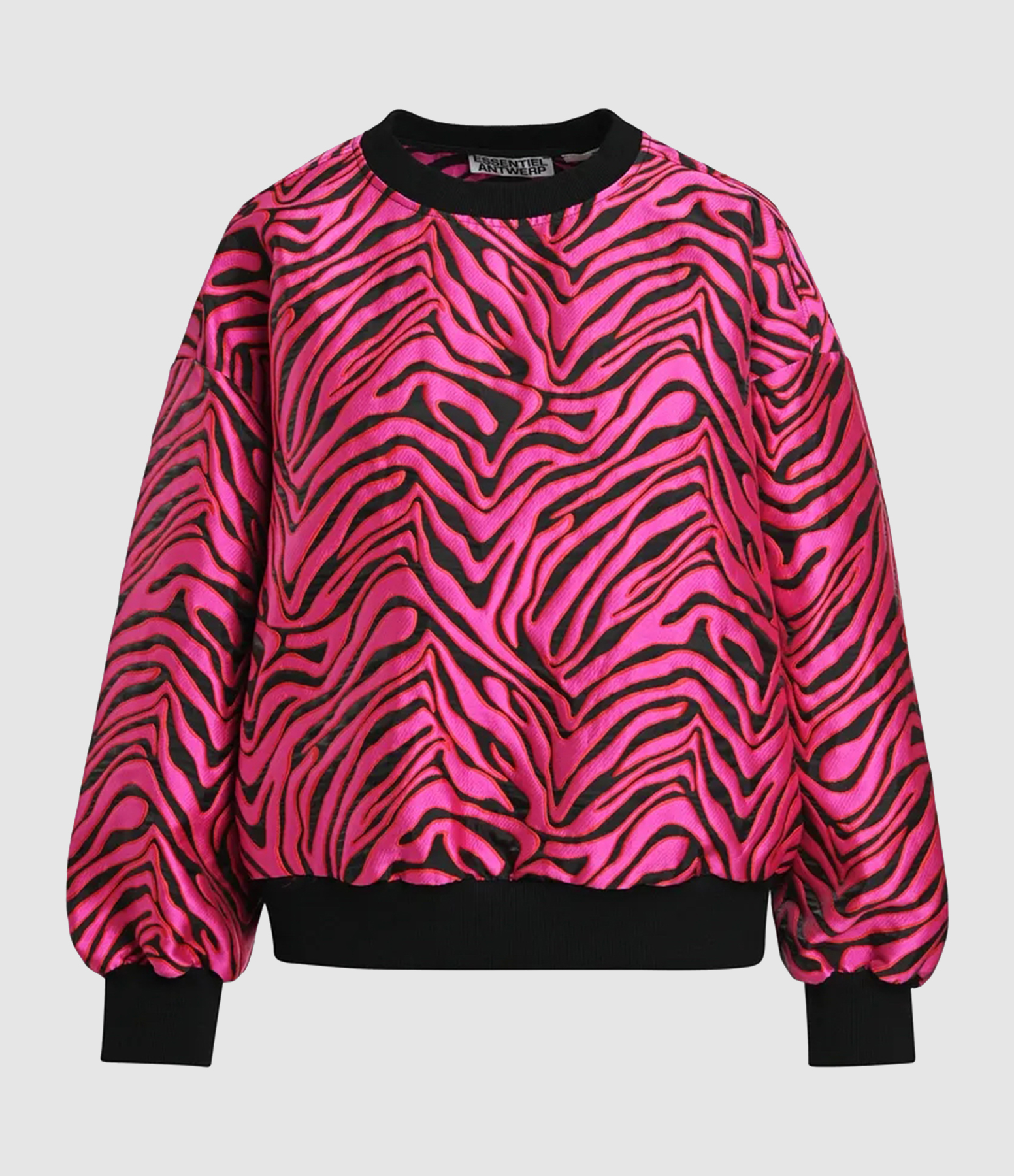 Sweatshirt Klient Rose Noir